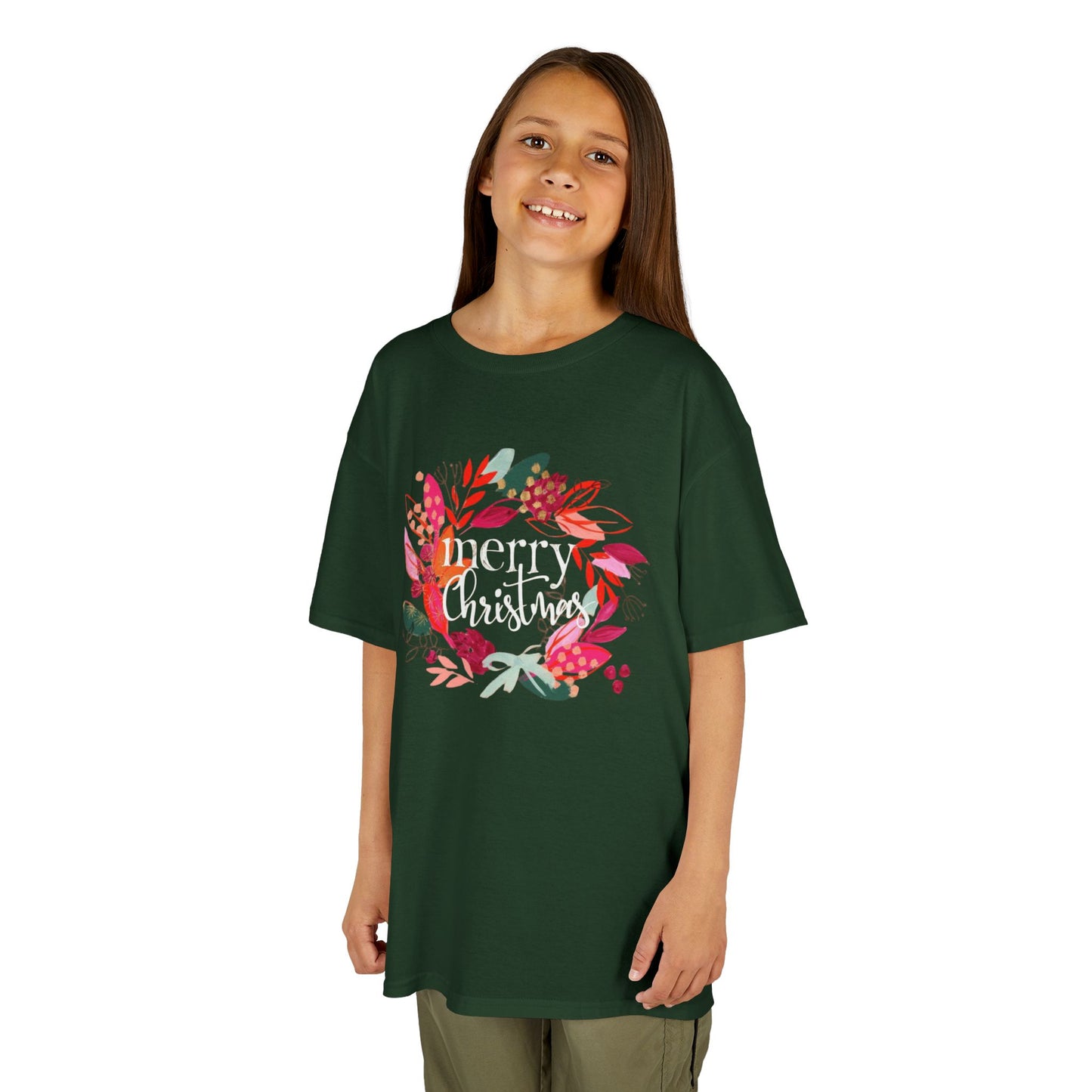 Christmas Kids Tee, Merry Christmas Shirt, Holiday Gift, Kids Apparel, Festive T-Shirt, Winter Fashion