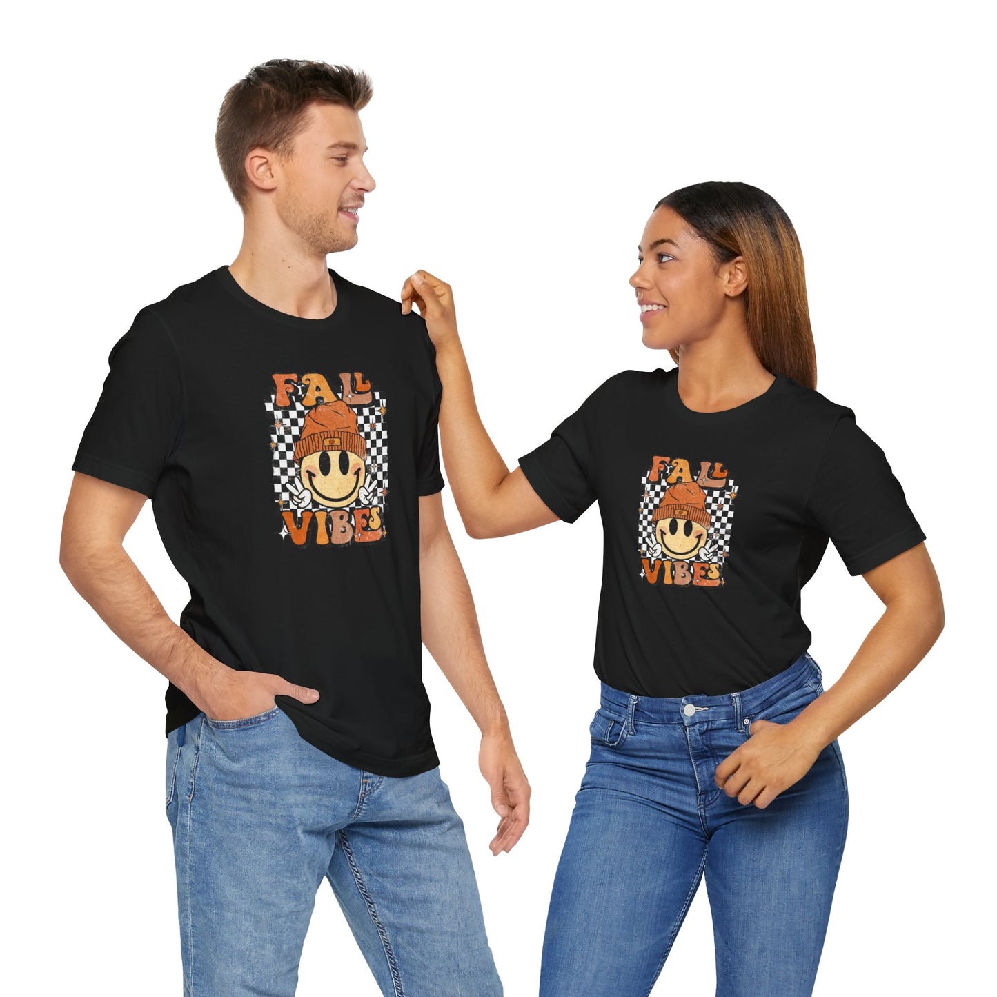 Fall Vibes Unisex Tee - Cozy Autumn Graphic T-Shirt