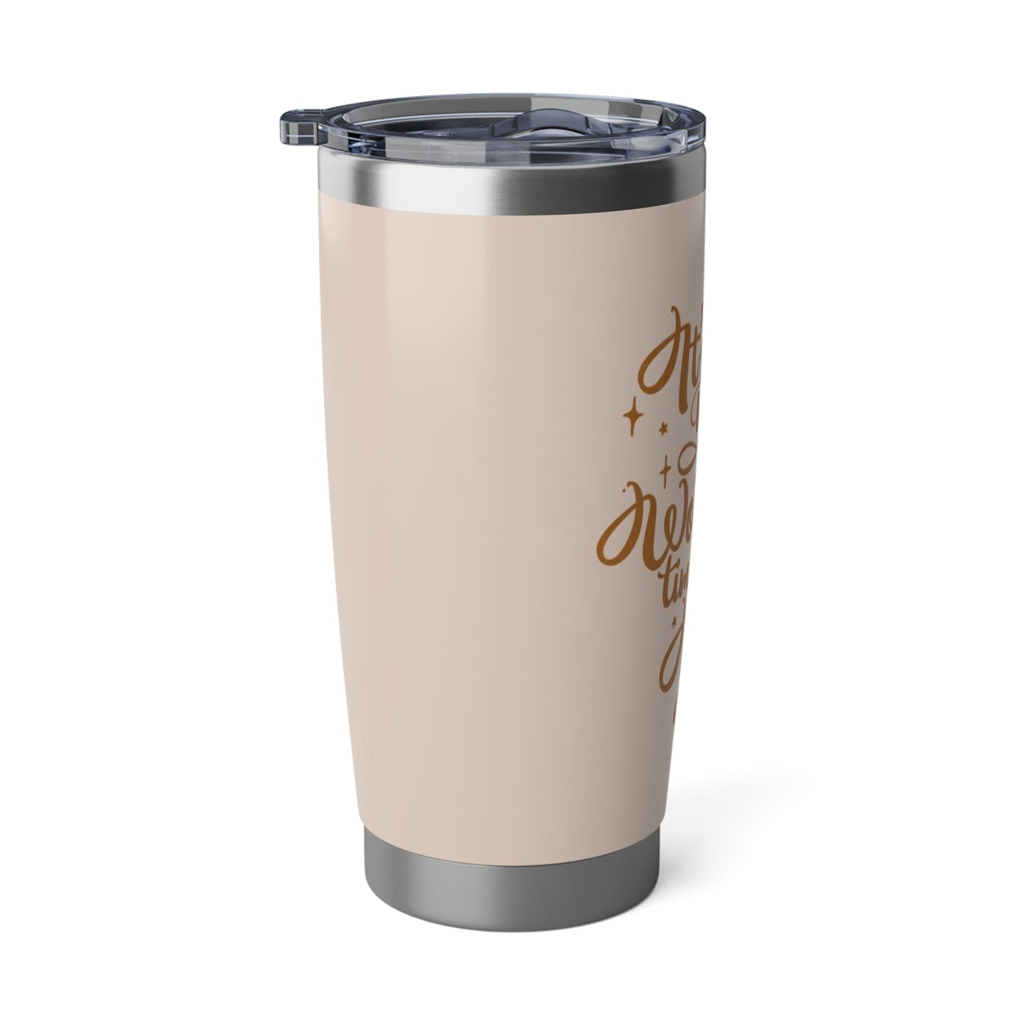 Holiday 20oz Tumbler - It's the Most Wonderful Time of the Year, Travel Mug, Holiday Gift, Coffee Cup, Tea Tumbler, Personalized Drinkware
