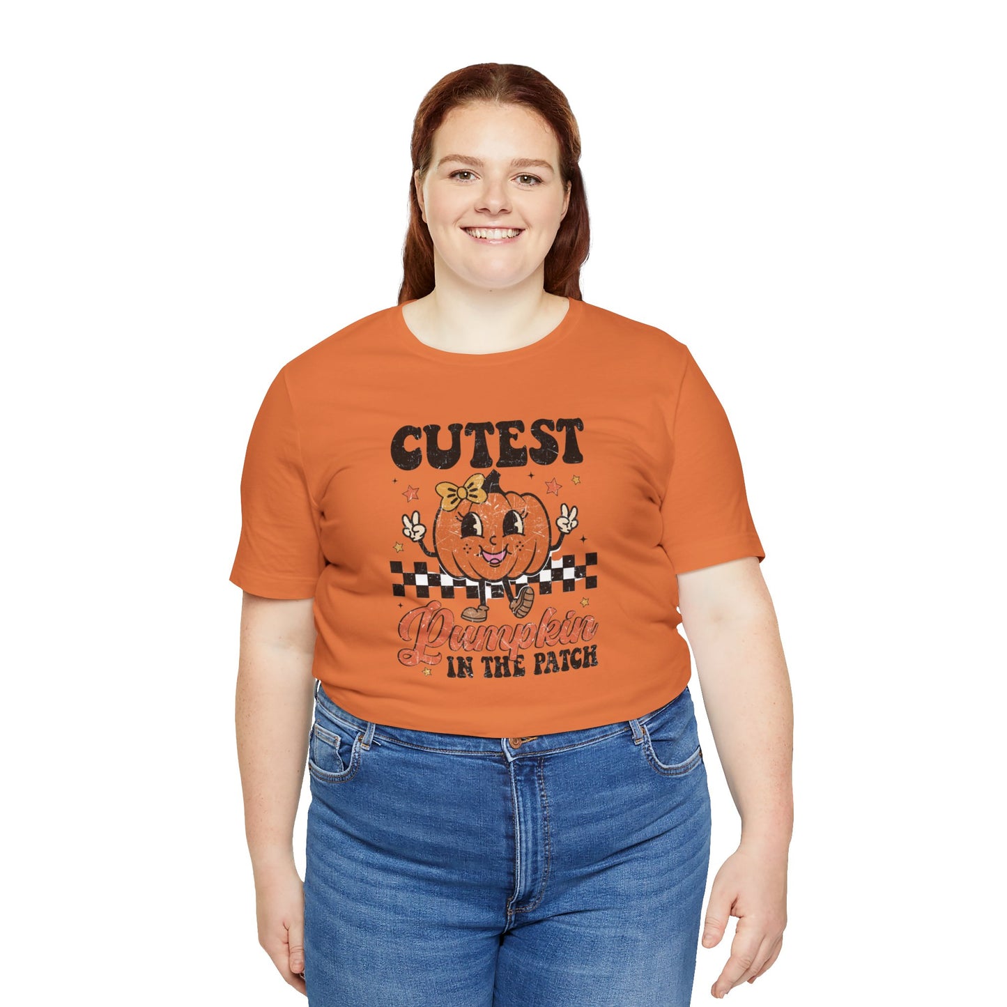 Cute Pumpkin Patch Tee - Fall Fashion, Halloween Shirt, Unisex Pumpkin Tee, Funny Graphic T-Shirt, Holiday Apparel