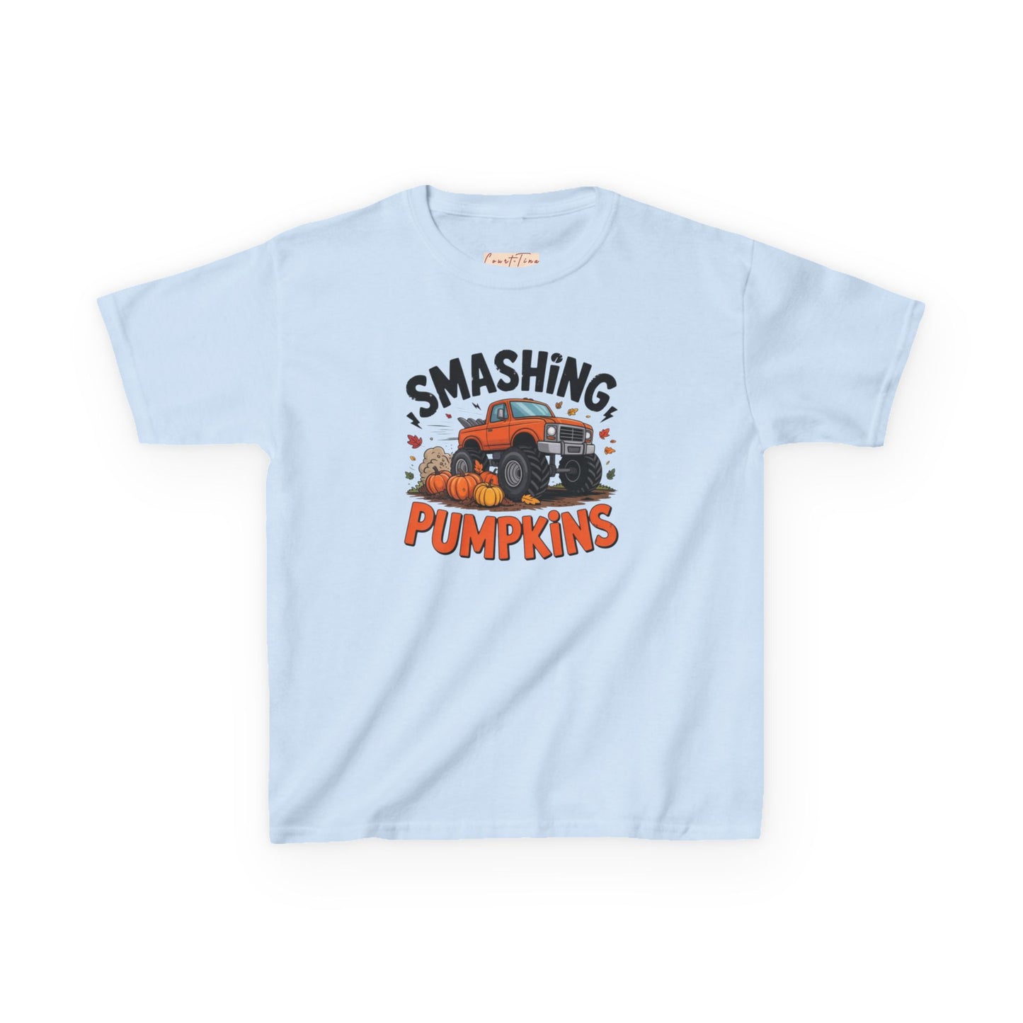 Smashing Pumpkins Kids Tee for Halloween Fun, Youth Autumn Shirt, Pumpkin Patch Tee, Fall Festival Apparel, Trick or Treat Top