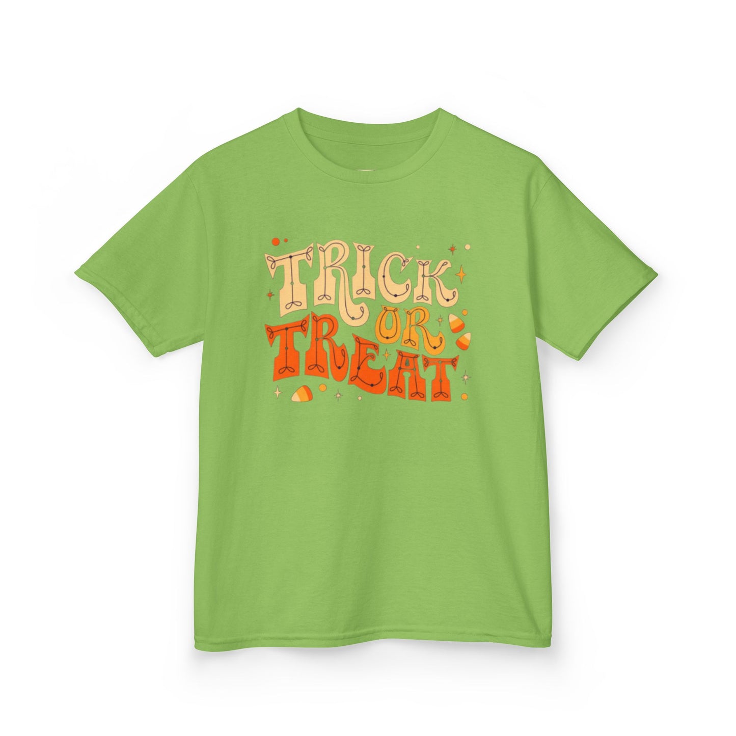 Kids Halloween Tee, Trick or Treat T-Shirt, Halloween Costume Shirt, Spooky Kids Apparel, Fall Festivity Tee