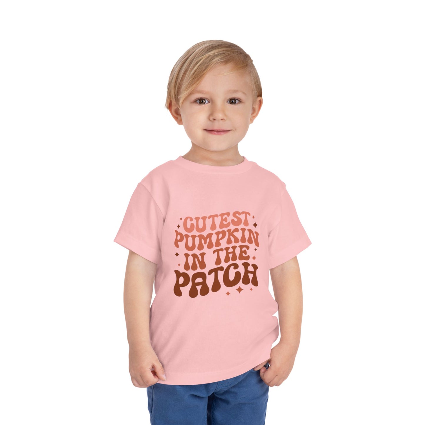 Toddler Short Sleeve Tee - Cutest Pumpkin in the Patch Halloween Top, Fall Apparel, Kids' T-Shirt, Pumpkin Patch Shirt, Toddler [...]