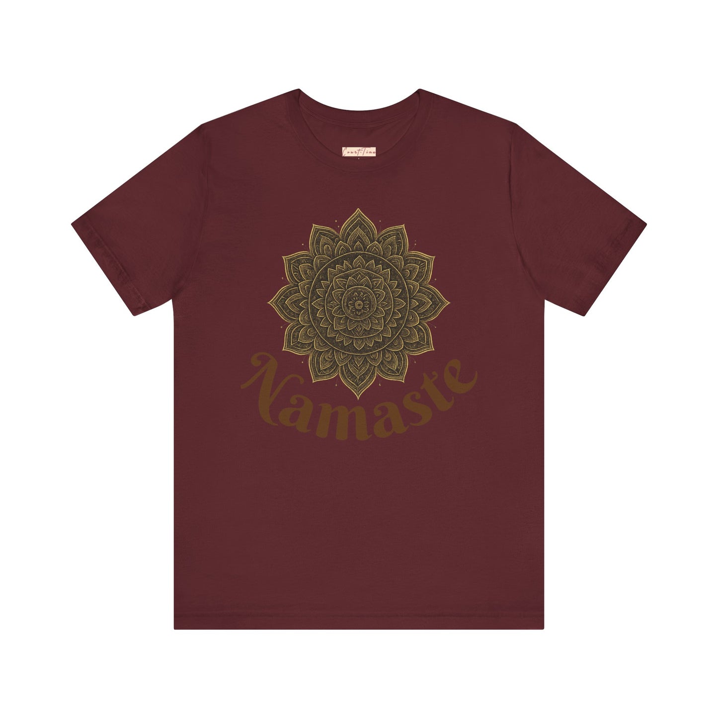 Bohemian Mandala Unisex Jersey Tee - Casual Wear, Graphic T-Shirt, Gift for Yoga Lovers, Spiritual Apparel, Everyday Comfort