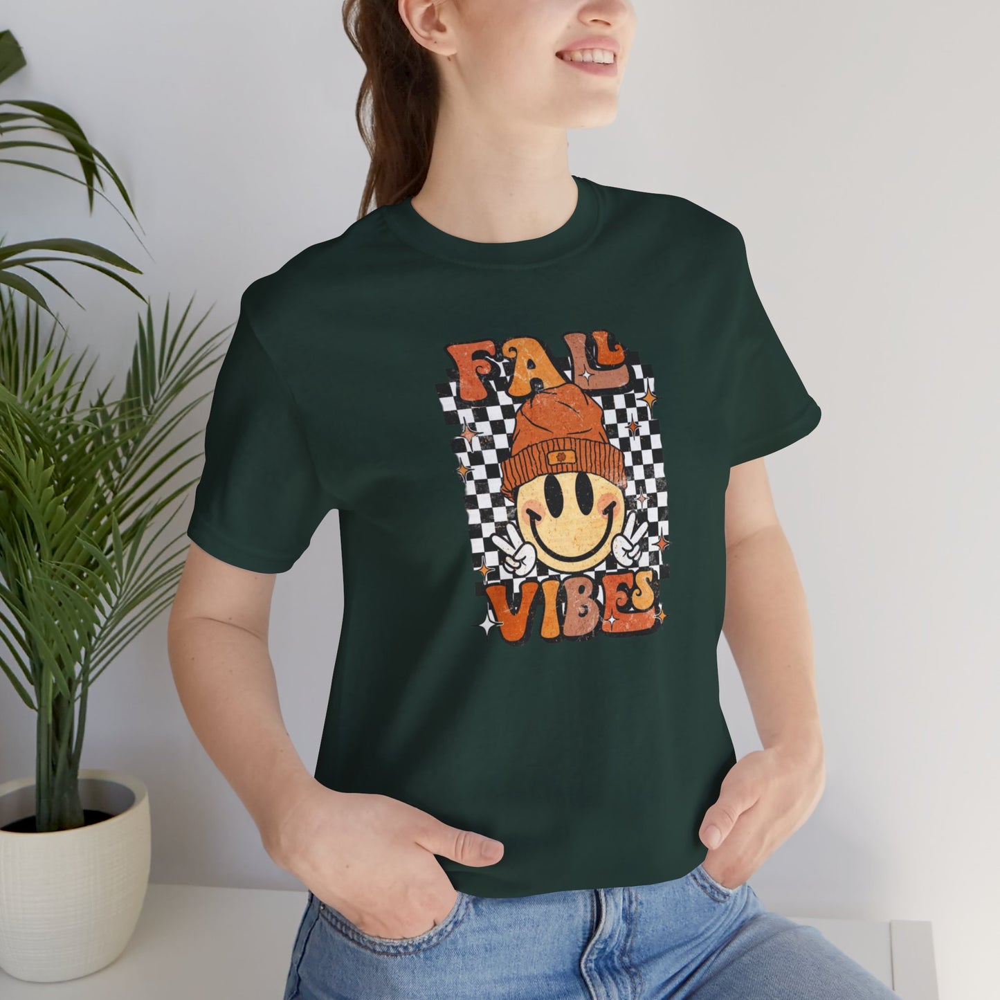 Fall Vibes Unisex Tee - Cozy Autumn Graphic T-Shirt
