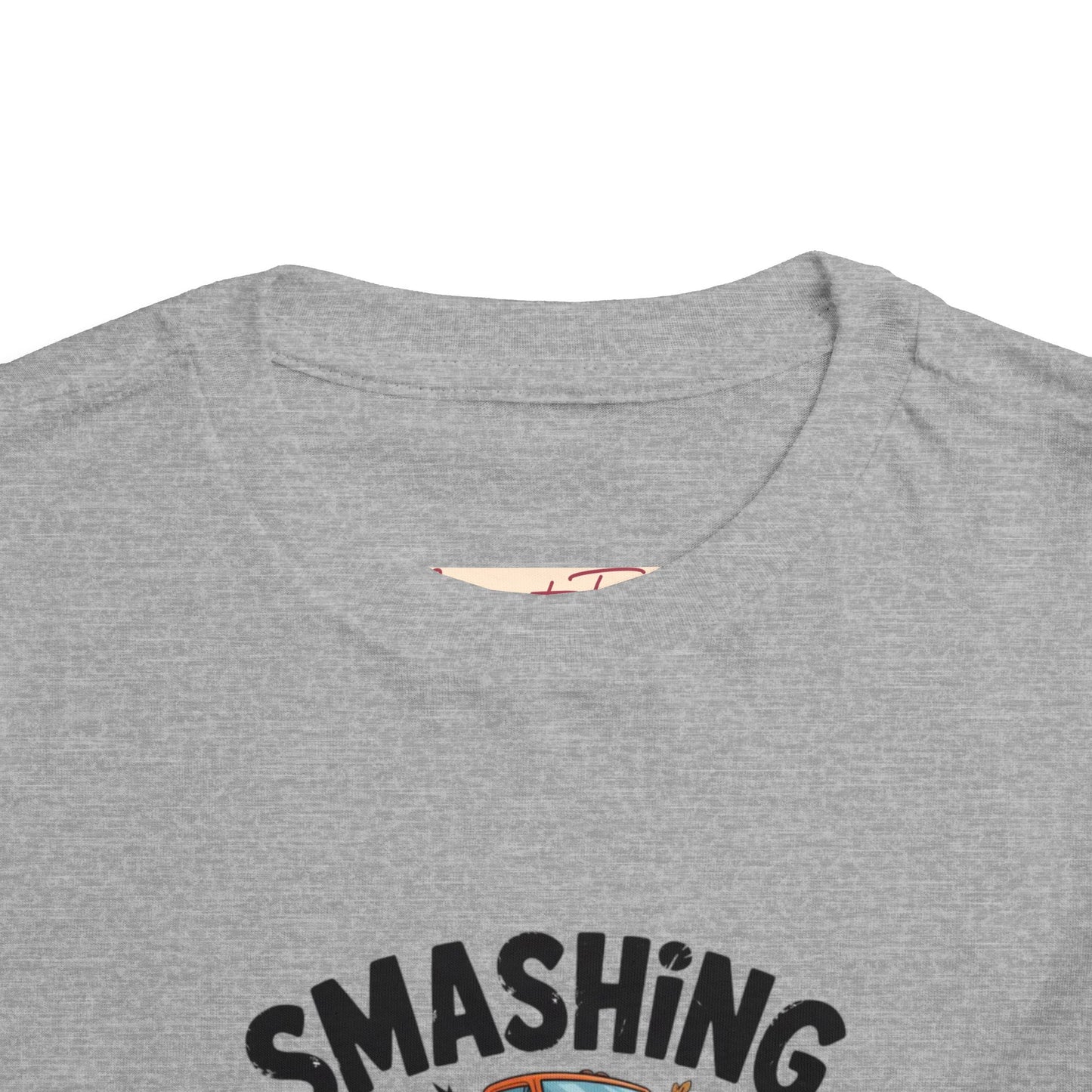 Toddler Smashing Pumpkins Tee - Adorable 'Smashing Pumpkins' Graphic, Perfect for Fall, Halloween, Kids' Costume, Pumpkin Patch