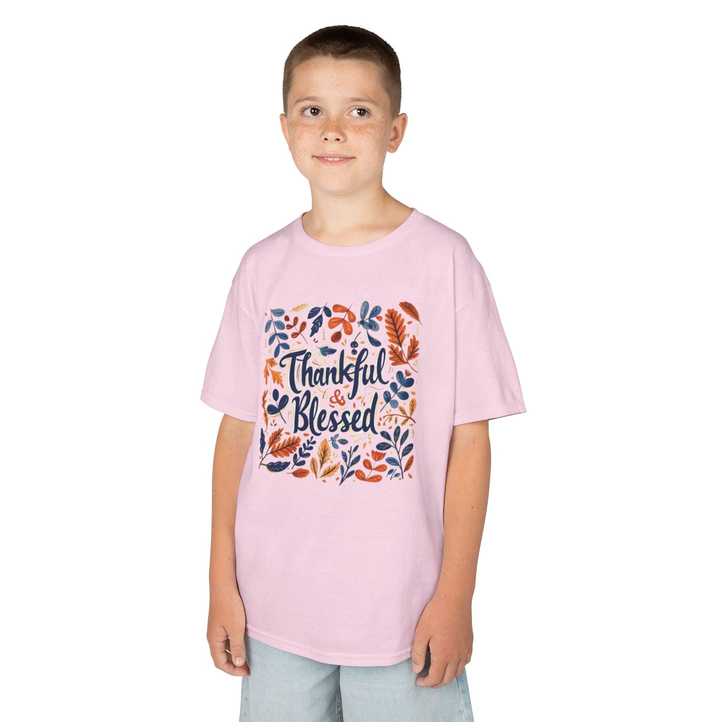 Thankful & Blessed Kids Tee