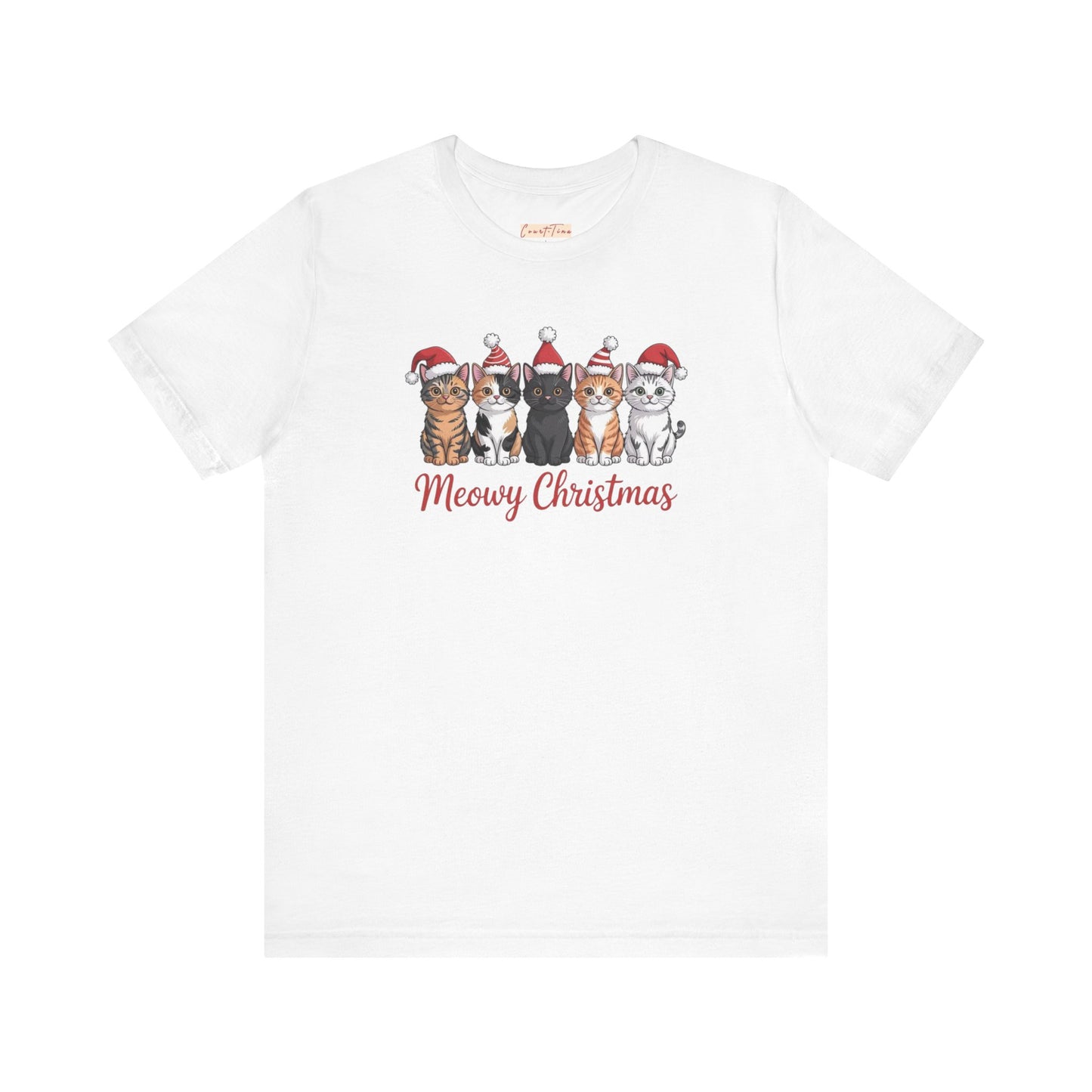 Meowy Christmas Cat T-Shirt
