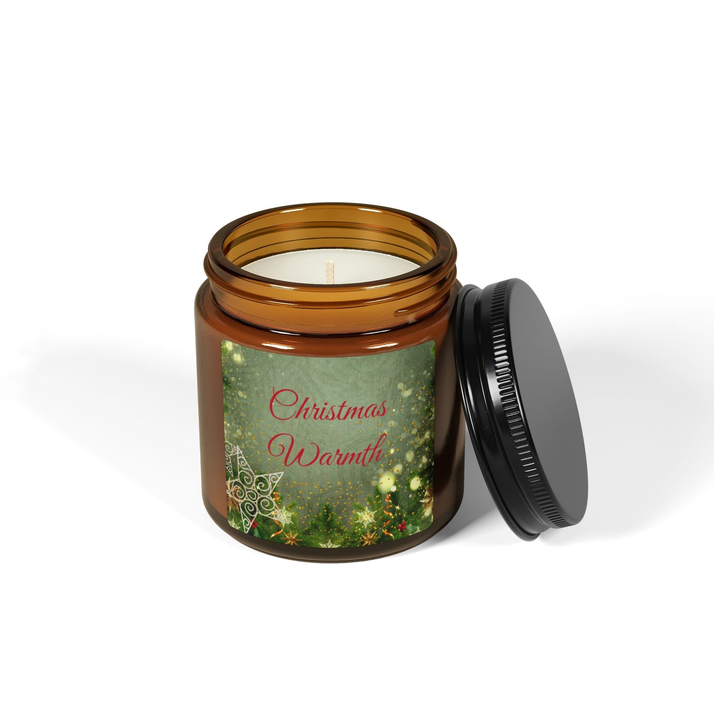 Christmas Candle - Christmas Warmth, Holiday Gift, Aromatherapy Candle, Eco-Friendly Home Decor, Cozy Atmosphere