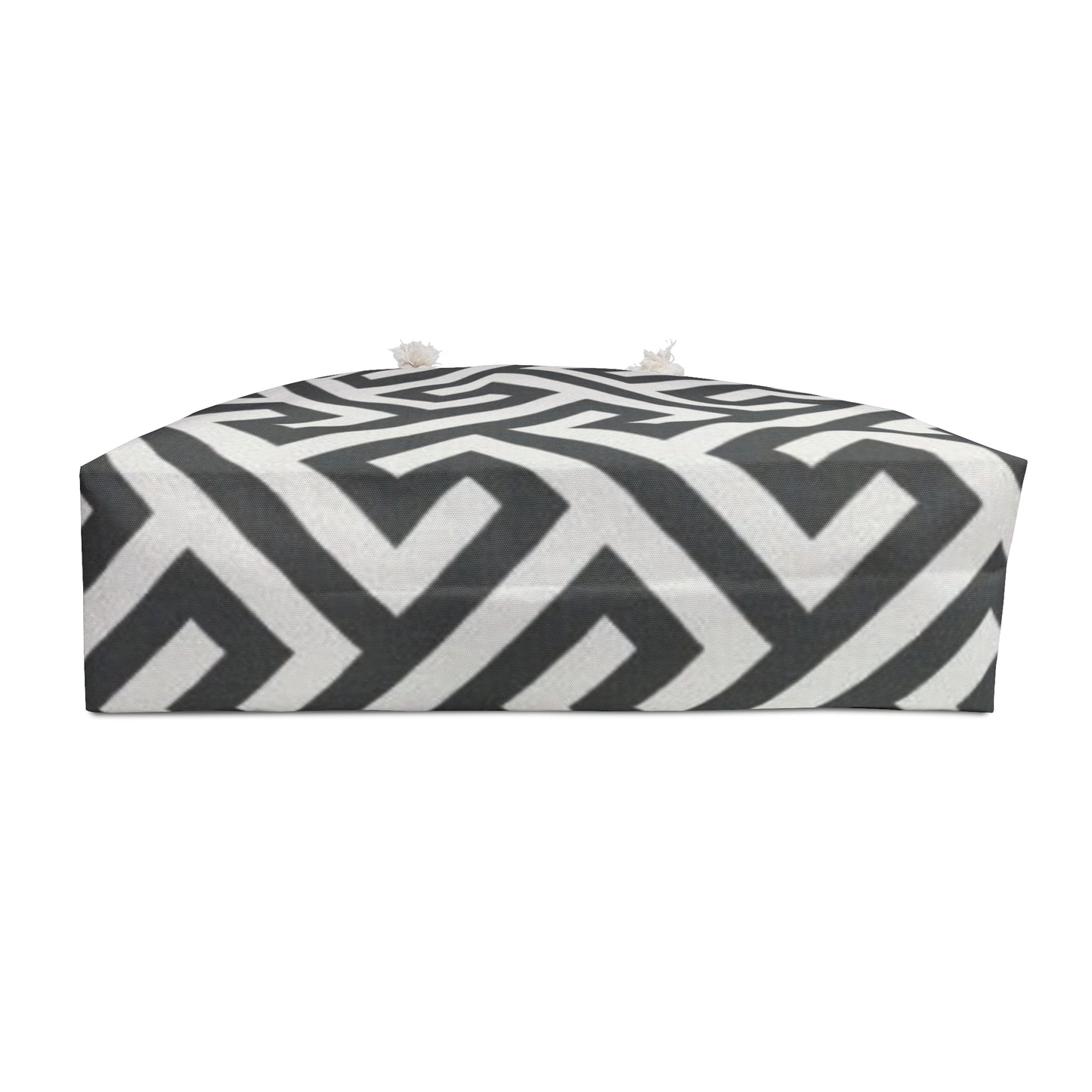 Chic Geometric Weekender Bag, Travel Tote, Beach Bag, Overnight Bag, Stylish Carryall for Weekend Getaways