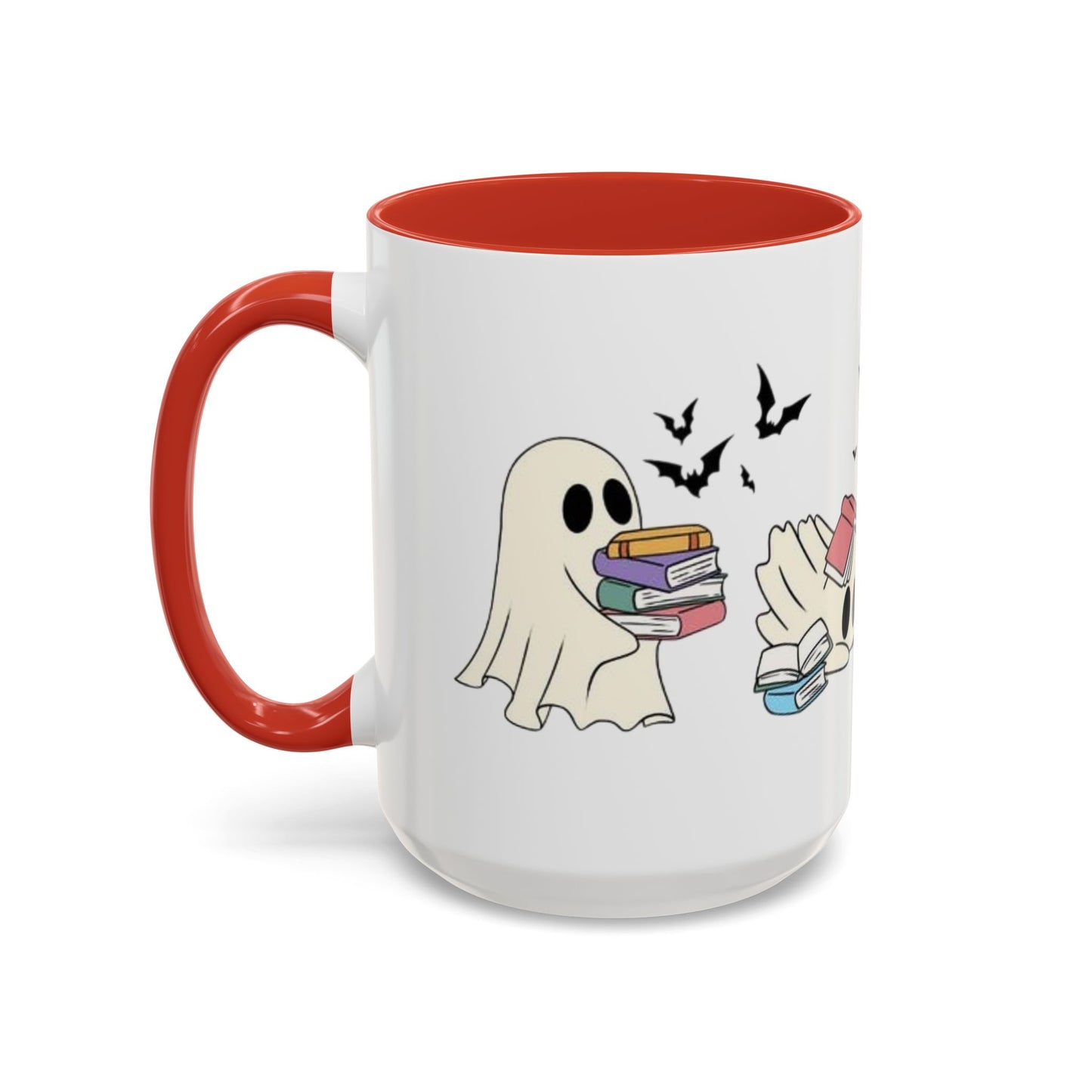 Ghostly Book Lover Coffee Mug - Spooky Reading Gift for Halloween, Literary Enthusiasts, Bookworm Accessories, Cute Ghost Mug, [...]