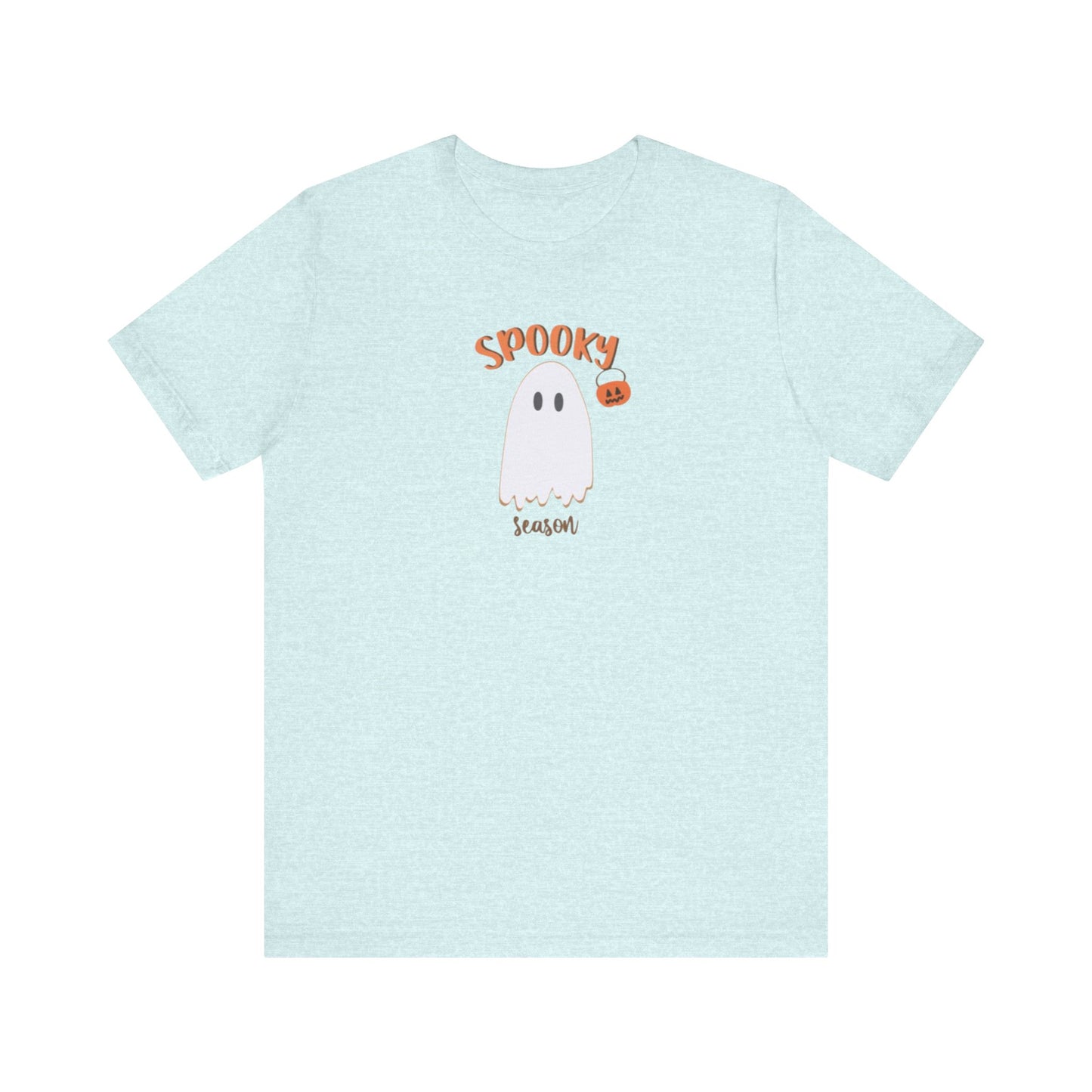 Spooky Ghost Unisex Tee, Halloween Shirt, Cute Ghost T-Shirt, Casual Halloween Outfit, Fun Gift for Ghost Lovers