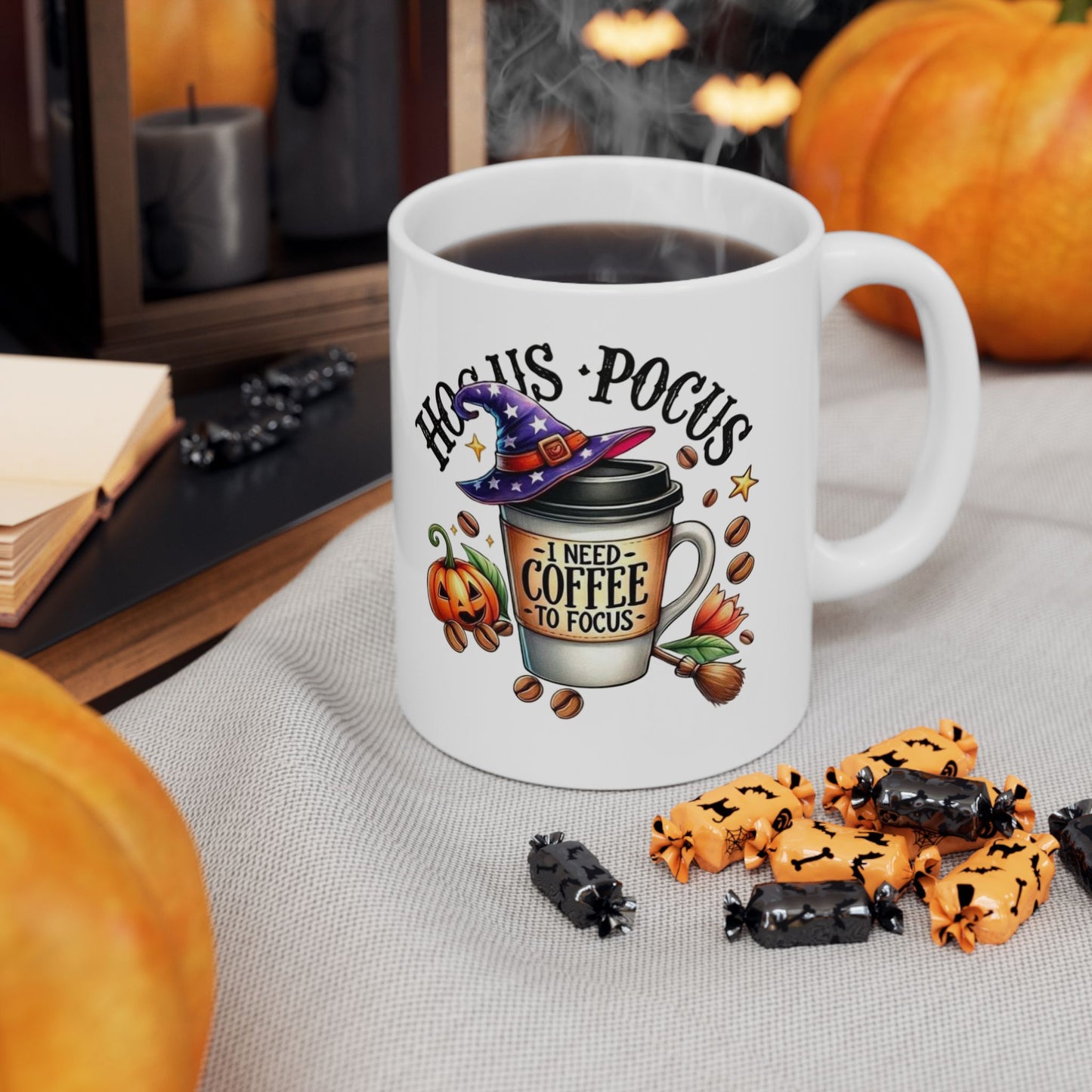 Hocus Pocus Halloween Ceramic Mug