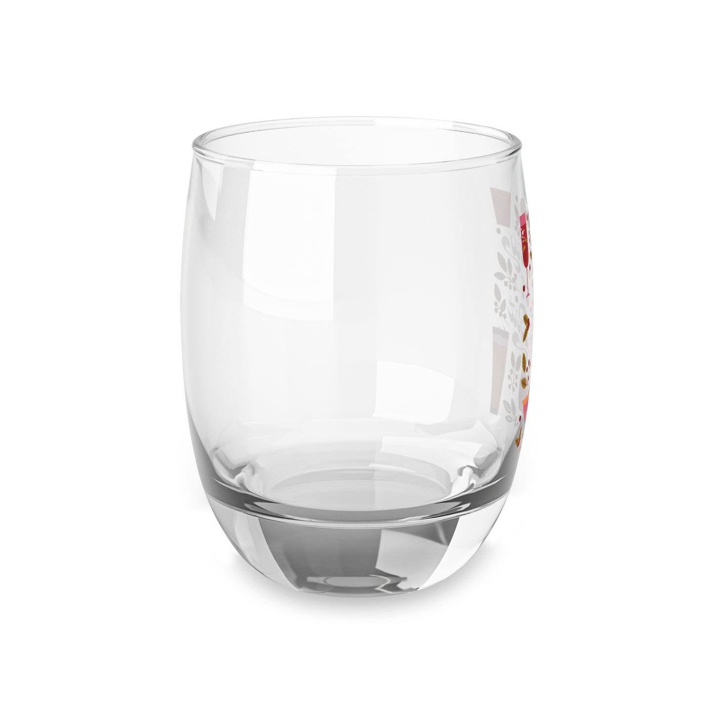 Chic Whiskey Glass, Unique Barware, Cocktail Lovers Gift, Home Bar Decor, Funny Drinkware