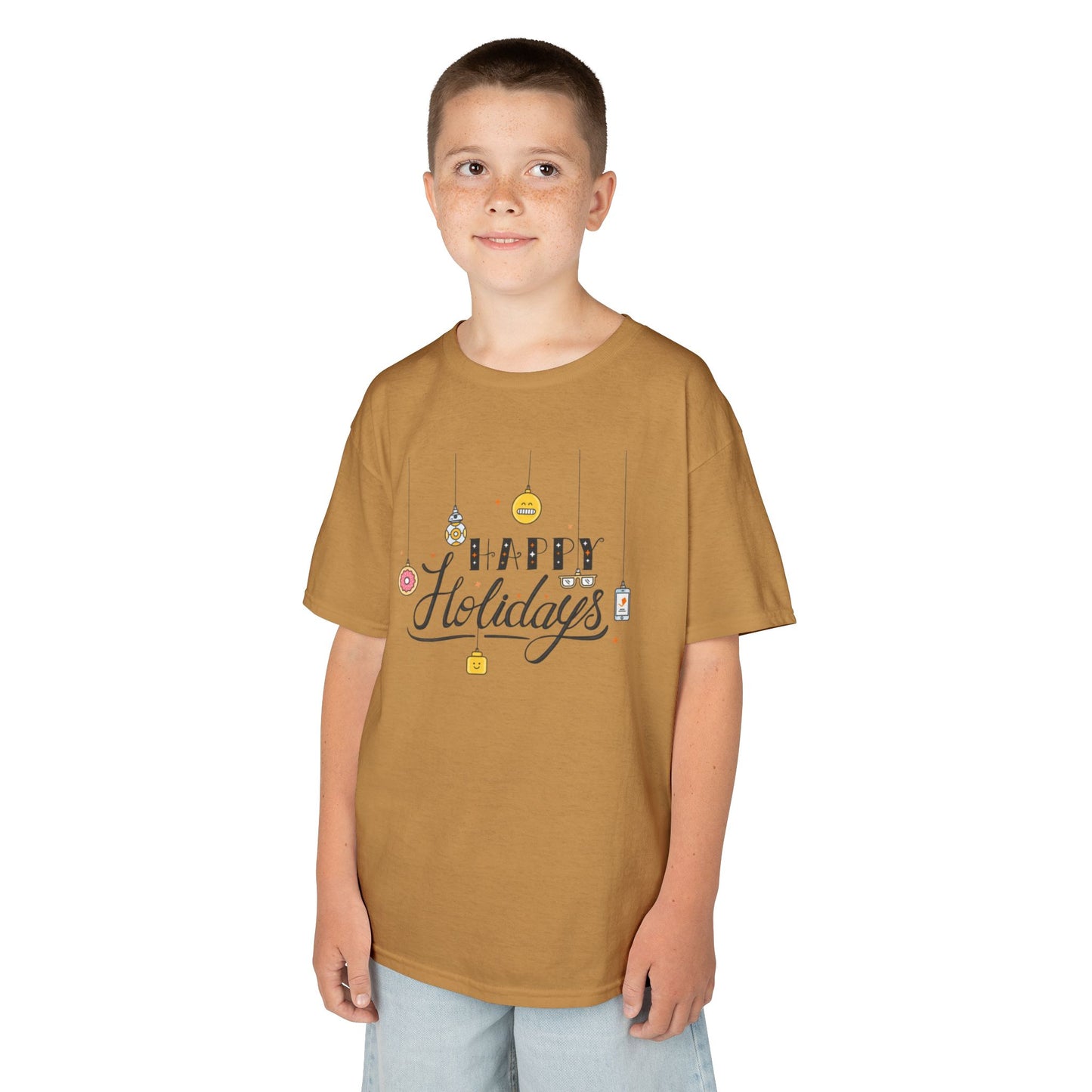 Happy Holidays Kids Tee