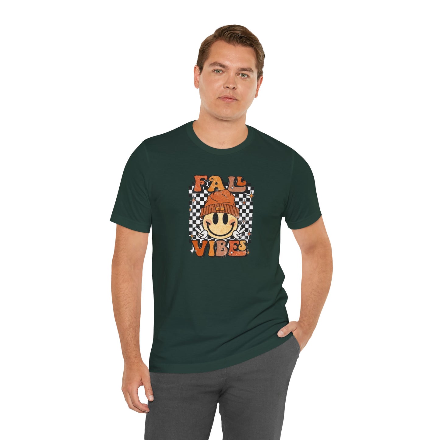 Fall Vibes Unisex Tee - Cozy Autumn Graphic T-Shirt