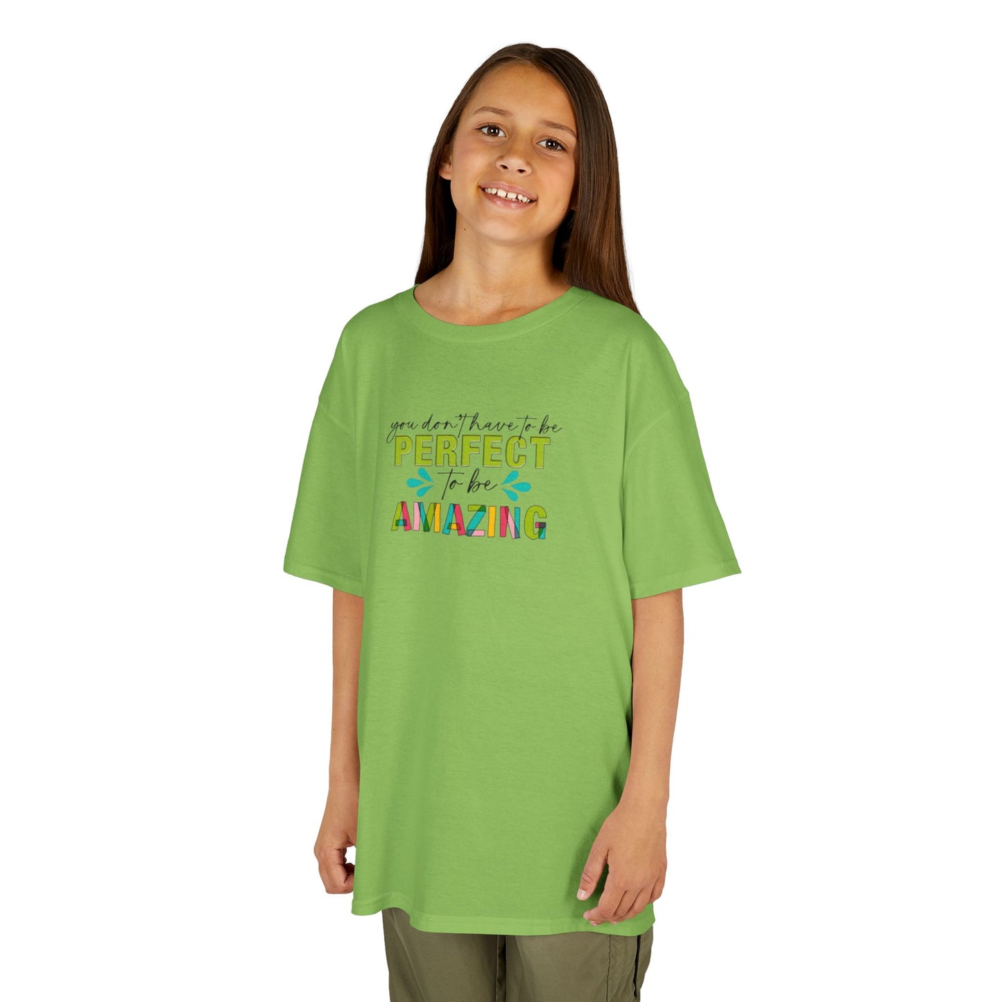 You're Amazing Motivational Kids Shirt, Perfect Gift for Birthdays, Encouragement Wear, Kids Clothing, Cute Graphic Tee
