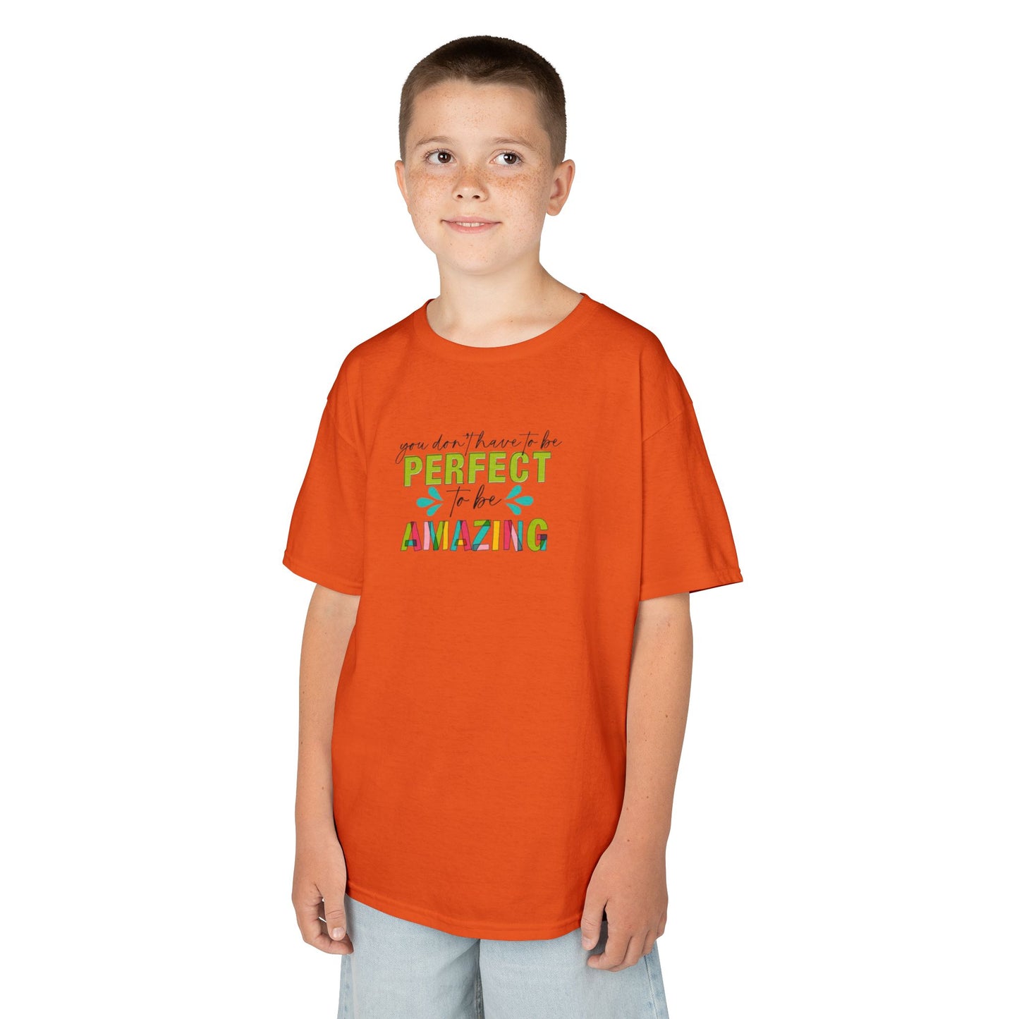 You're Amazing Motivational Kids Shirt, Perfect Gift for Birthdays, Encouragement Wear, Kids Clothing, Cute Graphic Tee