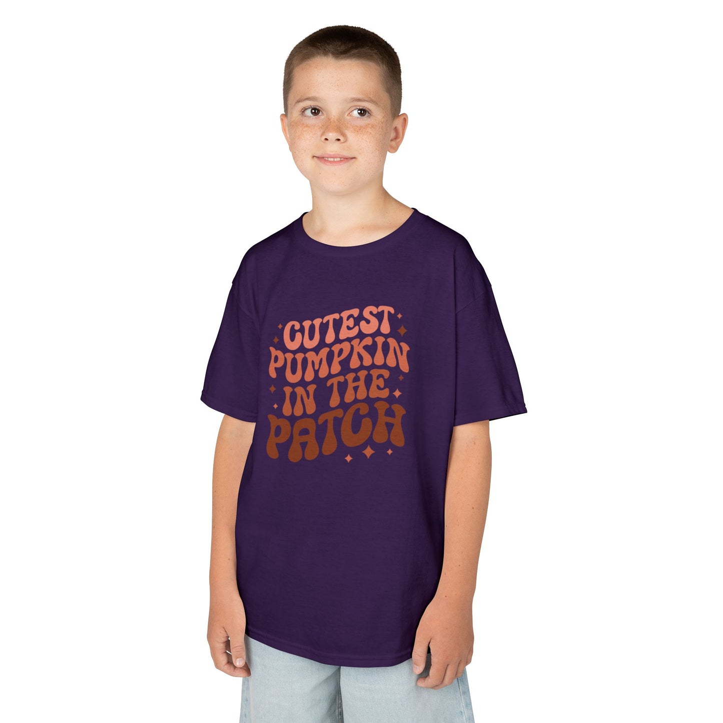 Cutest Pumpkin Kids Tee, Fall T-Shirt, Halloween Shirt, Kids Pumpkin Patch Top, Thanksgiving Apparel