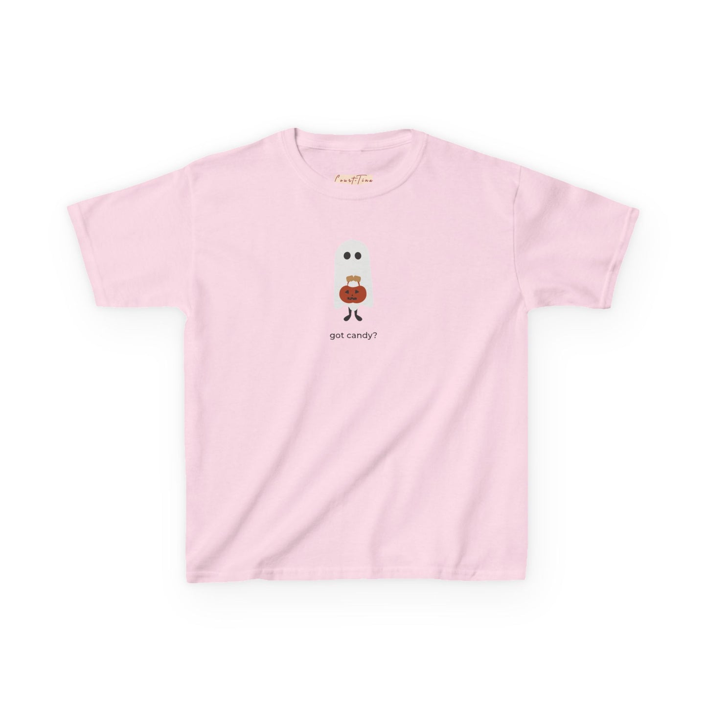 Adorable Ghost Kids Tee, Cute Cotton T-Shirt for Halloween, Baby Shower Gift, Everyday Wear, Fun Kids Apparel