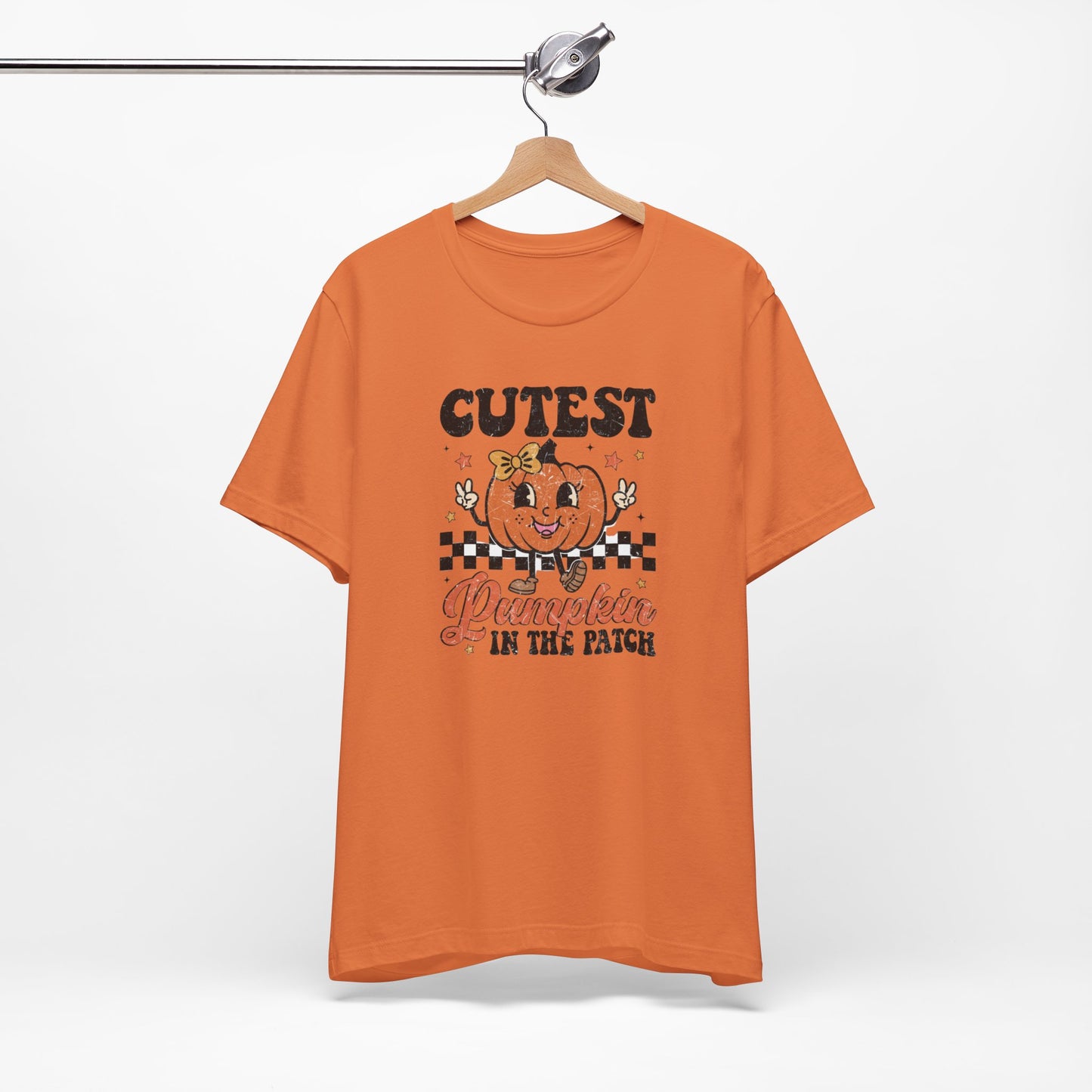 Cute Pumpkin Patch Tee - Fall Fashion, Halloween Shirt, Unisex Pumpkin Tee, Funny Graphic T-Shirt, Holiday Apparel