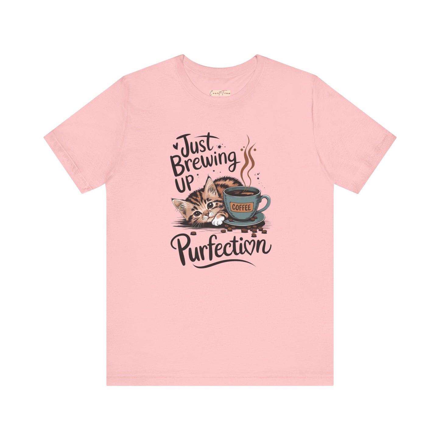 Cute Cat Coffee Tee