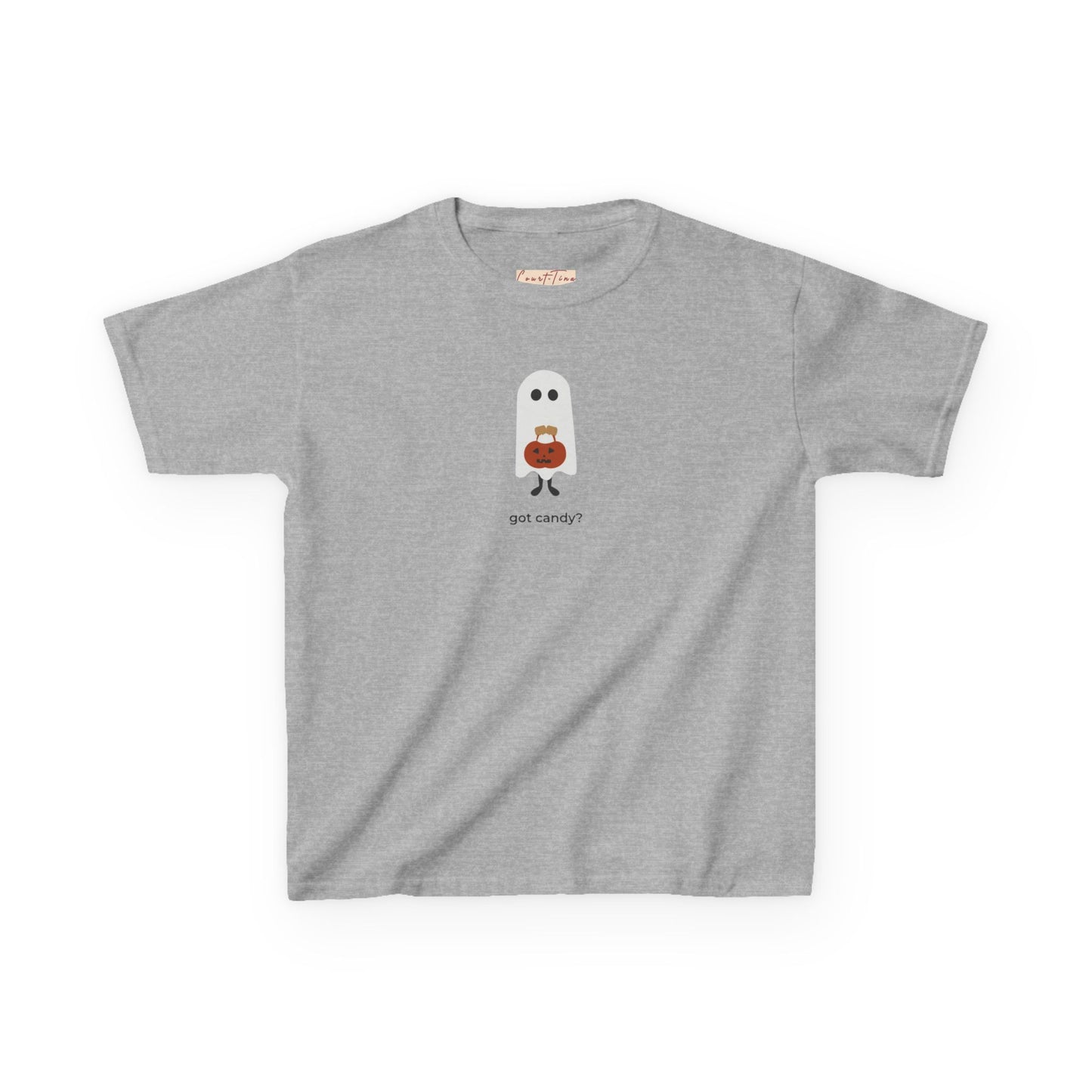 Adorable Ghost Kids Tee, Cute Cotton T-Shirt for Halloween, Baby Shower Gift, Everyday Wear, Fun Kids Apparel