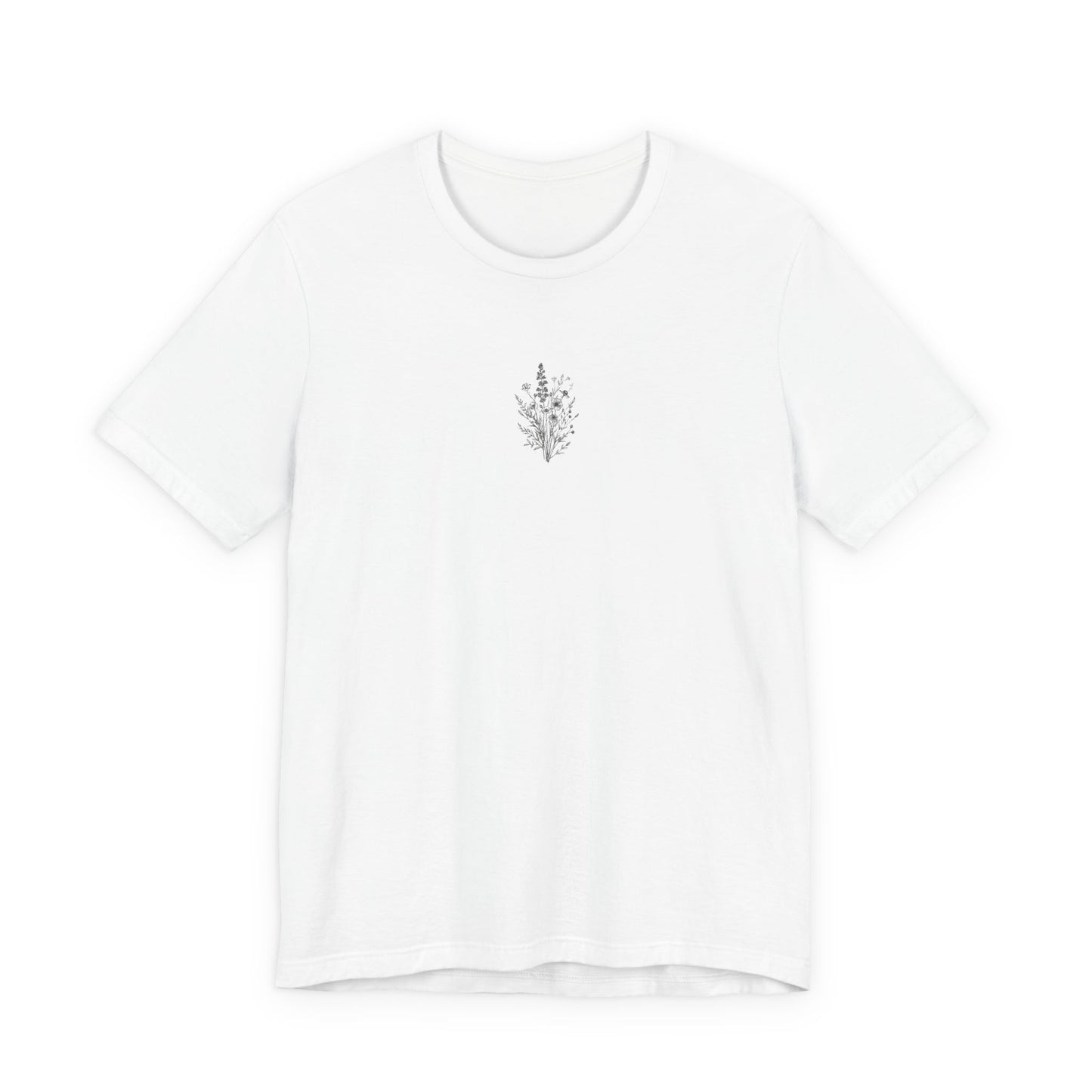 Floral Short Sleeve Tee, Unisex Casual T-Shirt, Perfect Gift for Plant Lovers, Summer Wardrobe Essential, Nature-Inspired Clothing, [...]