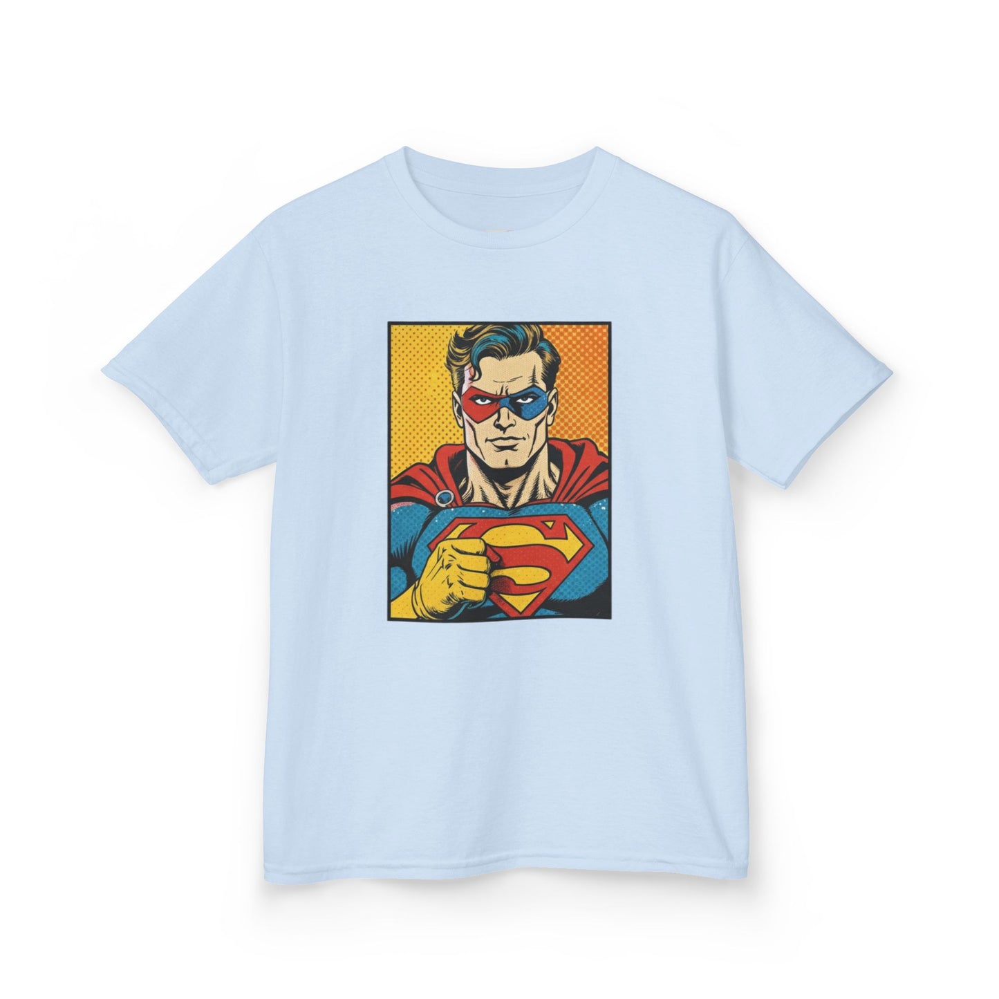 Superhero Kids Tee Shirt, Comic Book Kids Shirt, Fun Kids Apparel, Birthday Gift for Boys, Graphic Tee for Kids