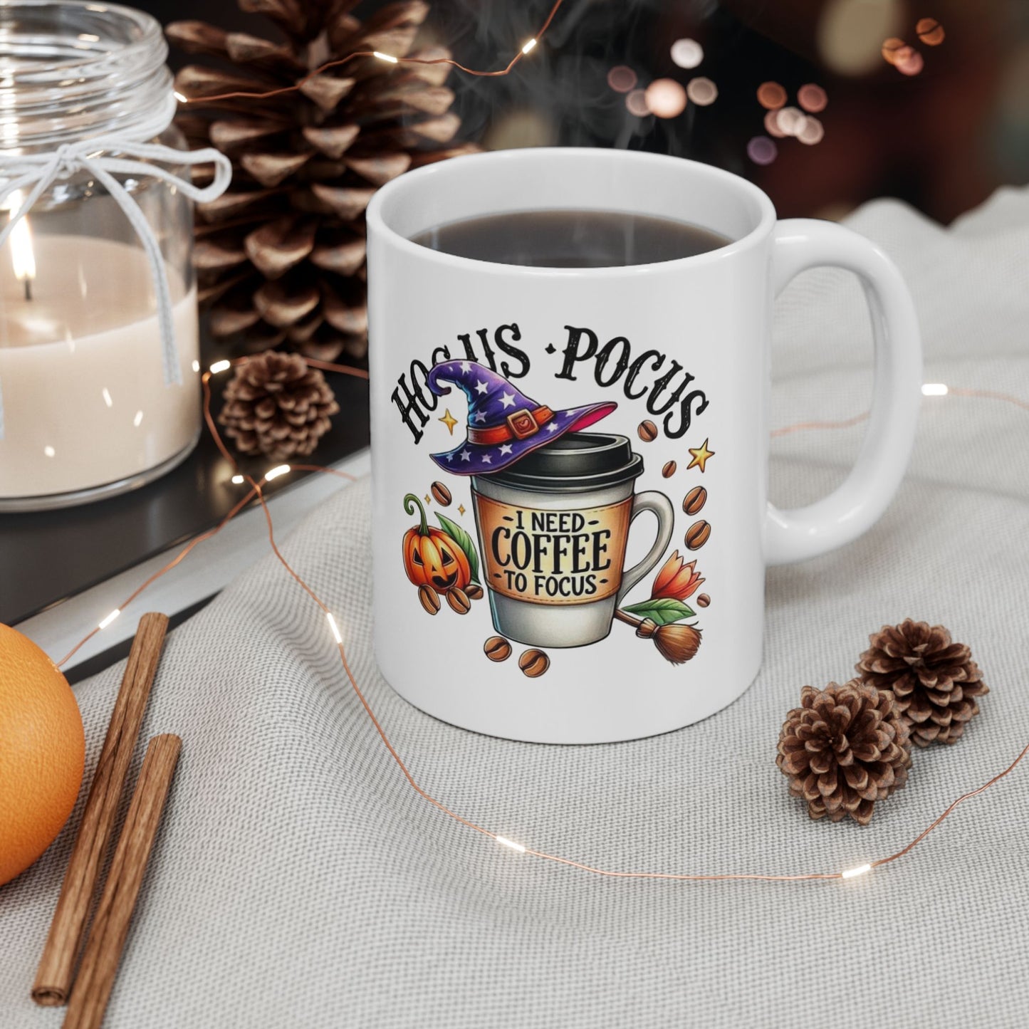 Hocus Pocus Halloween Ceramic Mug