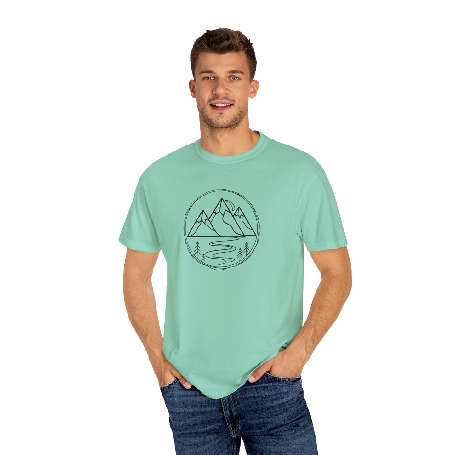 Mountain Landscape Unisex T-Shirt | Adventure Lover's Tee | Nature Gift | Casual Wear | Outdoor Enthusiast | Vacation Style | [...]