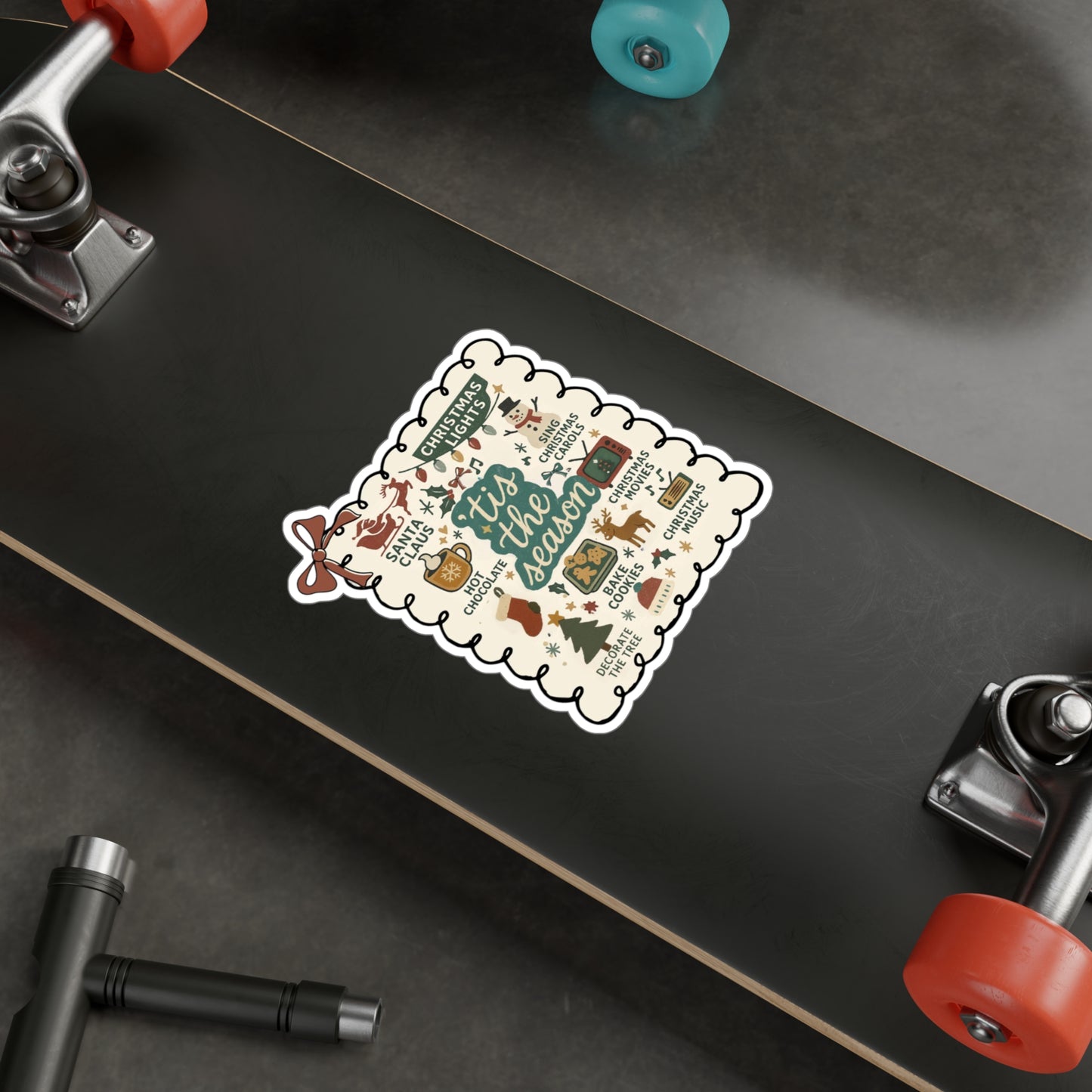 All Things Christmas Vinyl Decal