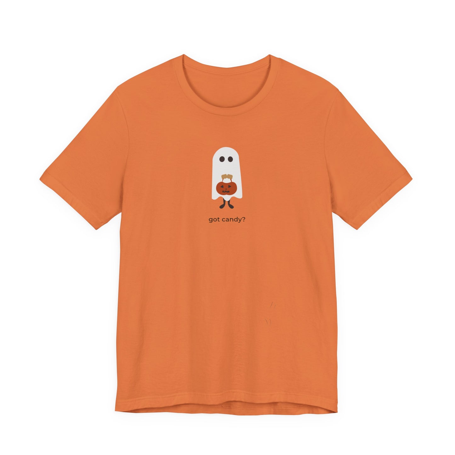Cute Ghost Graphic Tee - Halloween Costume Shirt, Spooky Gift, Funny Vintage Style Tee, Unisex T-Shirt, Got Candy?