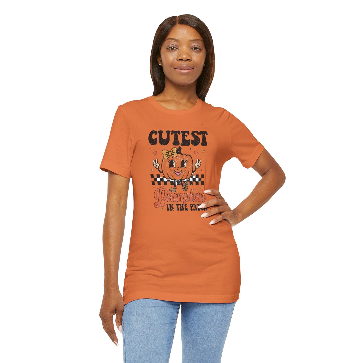Cute Pumpkin Patch Tee - Fall Fashion, Halloween Shirt, Unisex Pumpkin Tee, Funny Graphic T-Shirt, Holiday Apparel