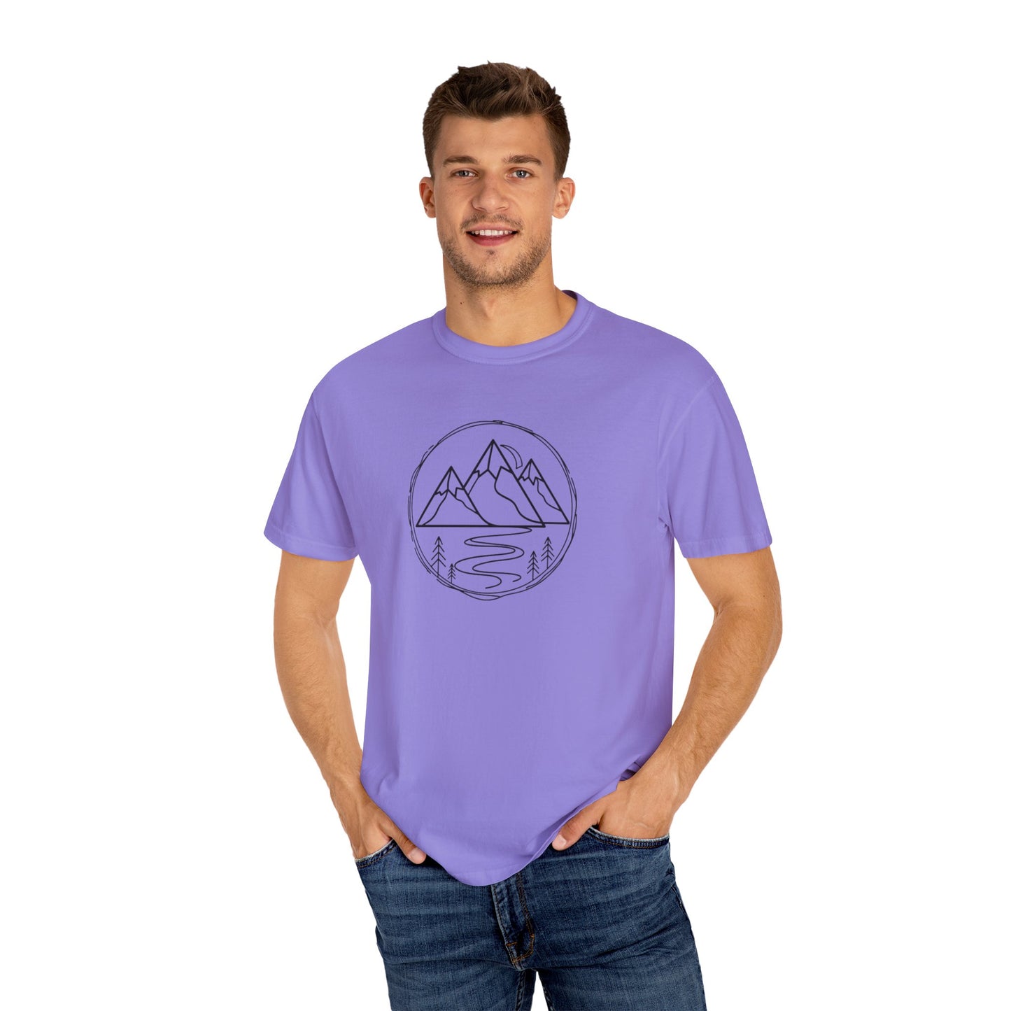 Mountain Landscape Unisex T-Shirt | Adventure Lover's Tee | Nature Gift | Casual Wear | Outdoor Enthusiast | Vacation Style | [...]