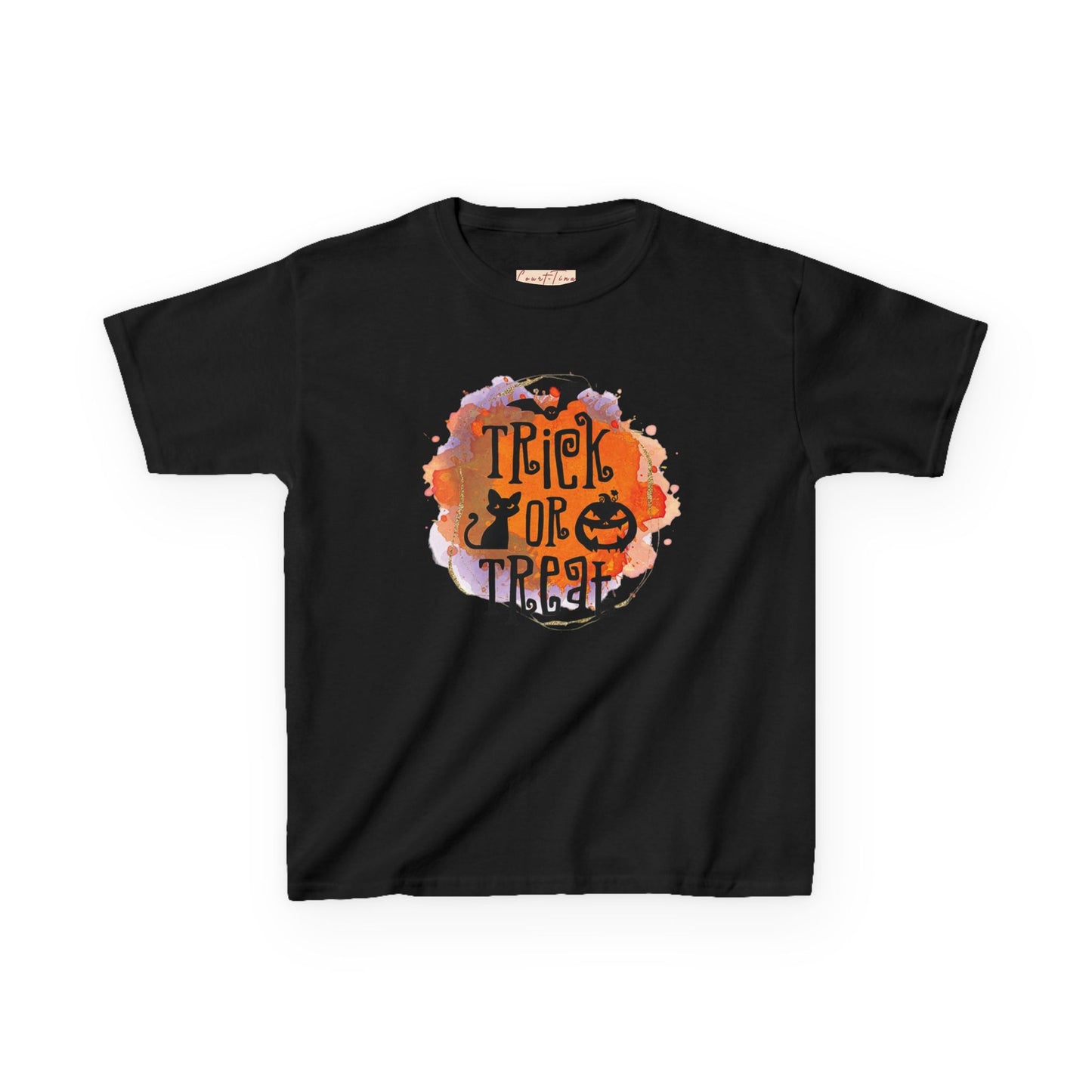 Halloween Kids Tee, Trick or Treat Shirt, Fun Halloween Apparel, Kids Costume Tee, Spooky Season Shirt