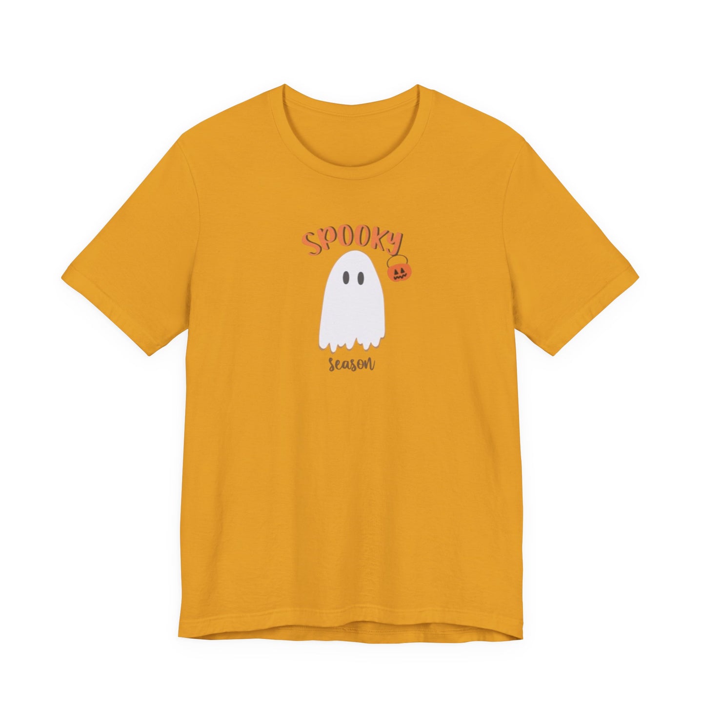 Spooky Ghost Unisex Tee, Halloween Shirt, Cute Ghost T-Shirt, Casual Halloween Outfit, Fun Gift for Ghost Lovers