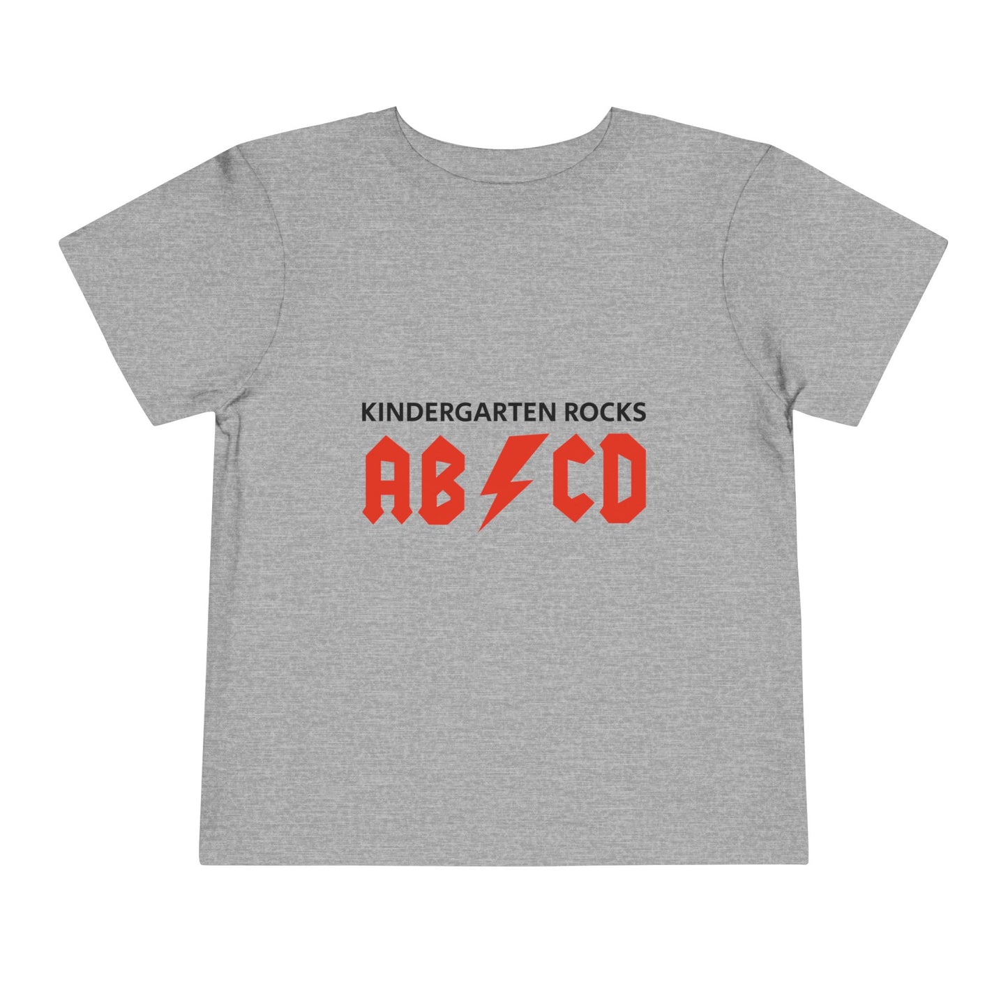 Cool Kindergarten Rocks Toddler Tee | Kid's Shirt for School, Birthday Gift, Playtime, Summer Fun