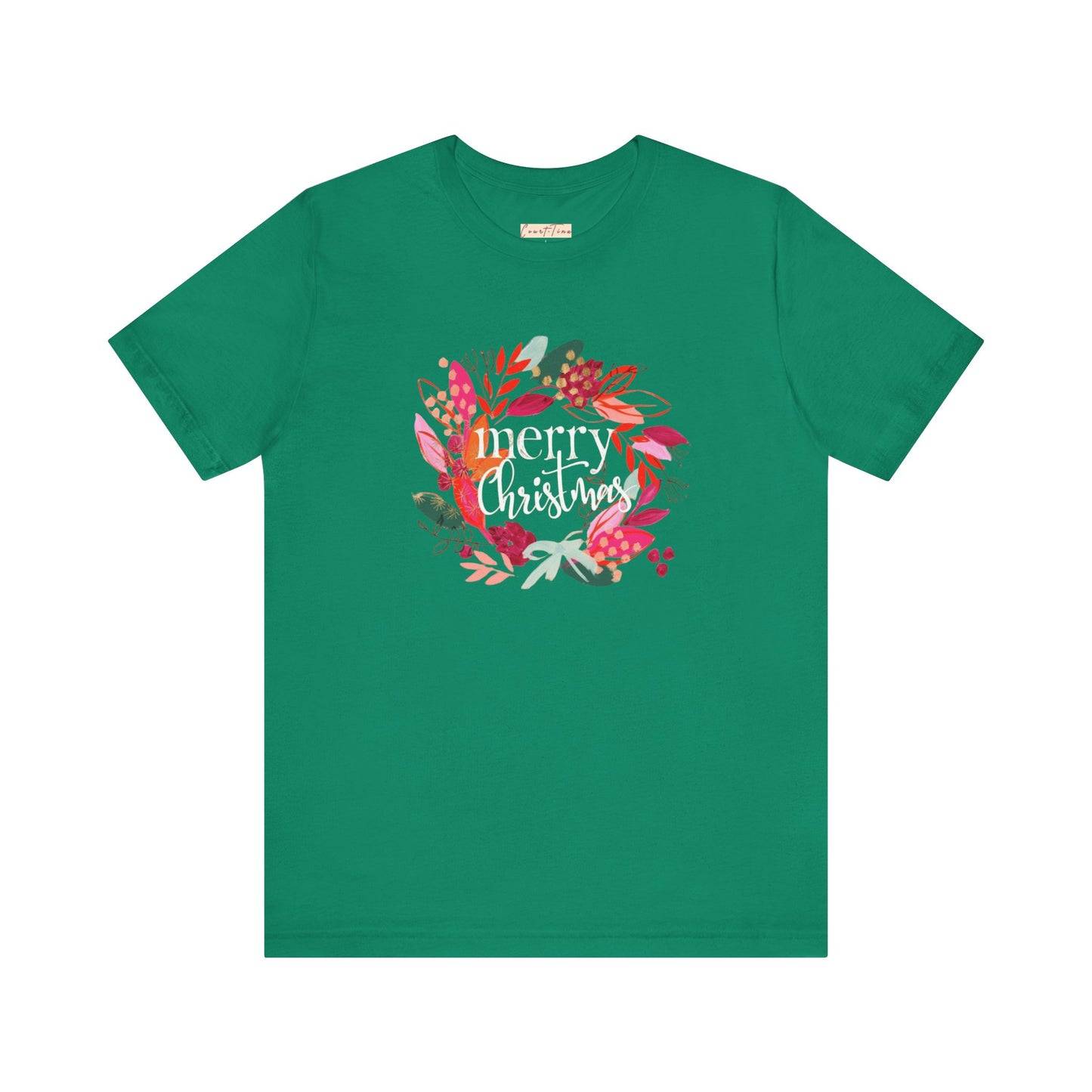Merry Christmas Unisex Tee, Holiday Shirt, Gift for Him/Her, Festive T-Shirt, Cozy Christmas Wear, Seasonal Apparel