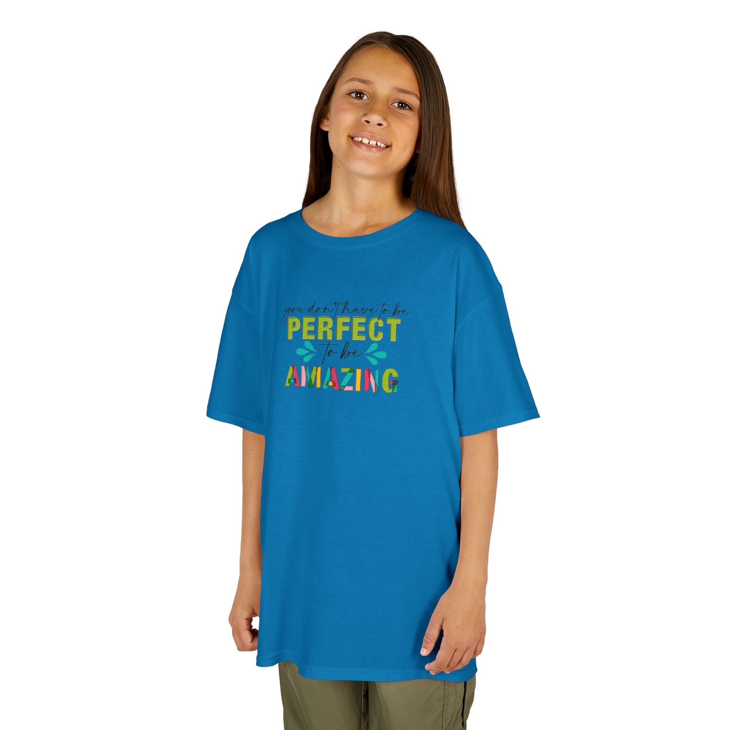 You're Amazing Motivational Kids Shirt, Perfect Gift for Birthdays, Encouragement Wear, Kids Clothing, Cute Graphic Tee