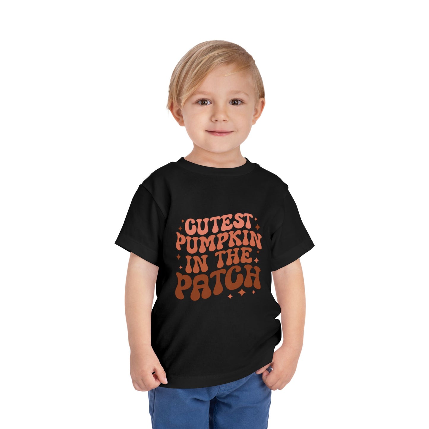 Toddler Short Sleeve Tee - Cutest Pumpkin in the Patch Halloween Top, Fall Apparel, Kids' T-Shirt, Pumpkin Patch Shirt, Toddler [...]