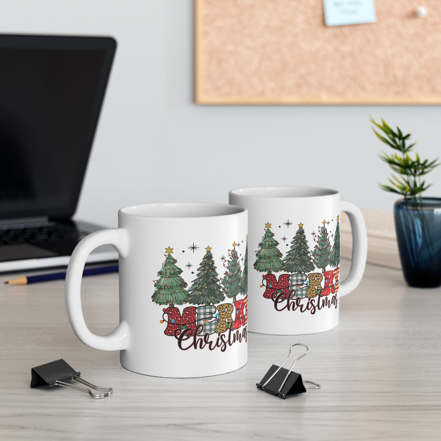 Festive Christmas Mug - Holiday Drinkware, Perfect Gift for Christmas, Seasonal Decor, Hot Cocoa, Winter Celebrations, Cute Holiday Design