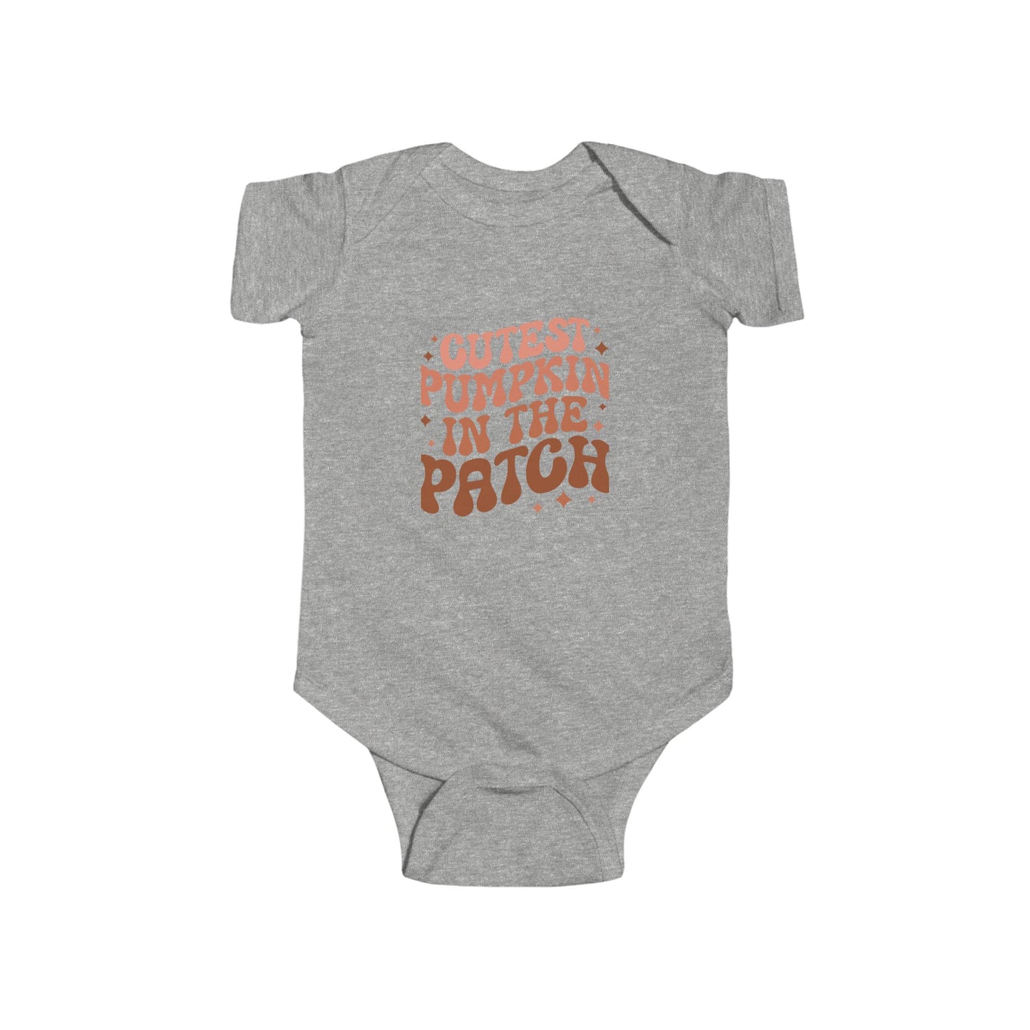 Adorable Pumpkin Patch Infant Bodysuit, Cute Baby Clothes, Fall Fashion, Newborn Gift, Halloween Outfit