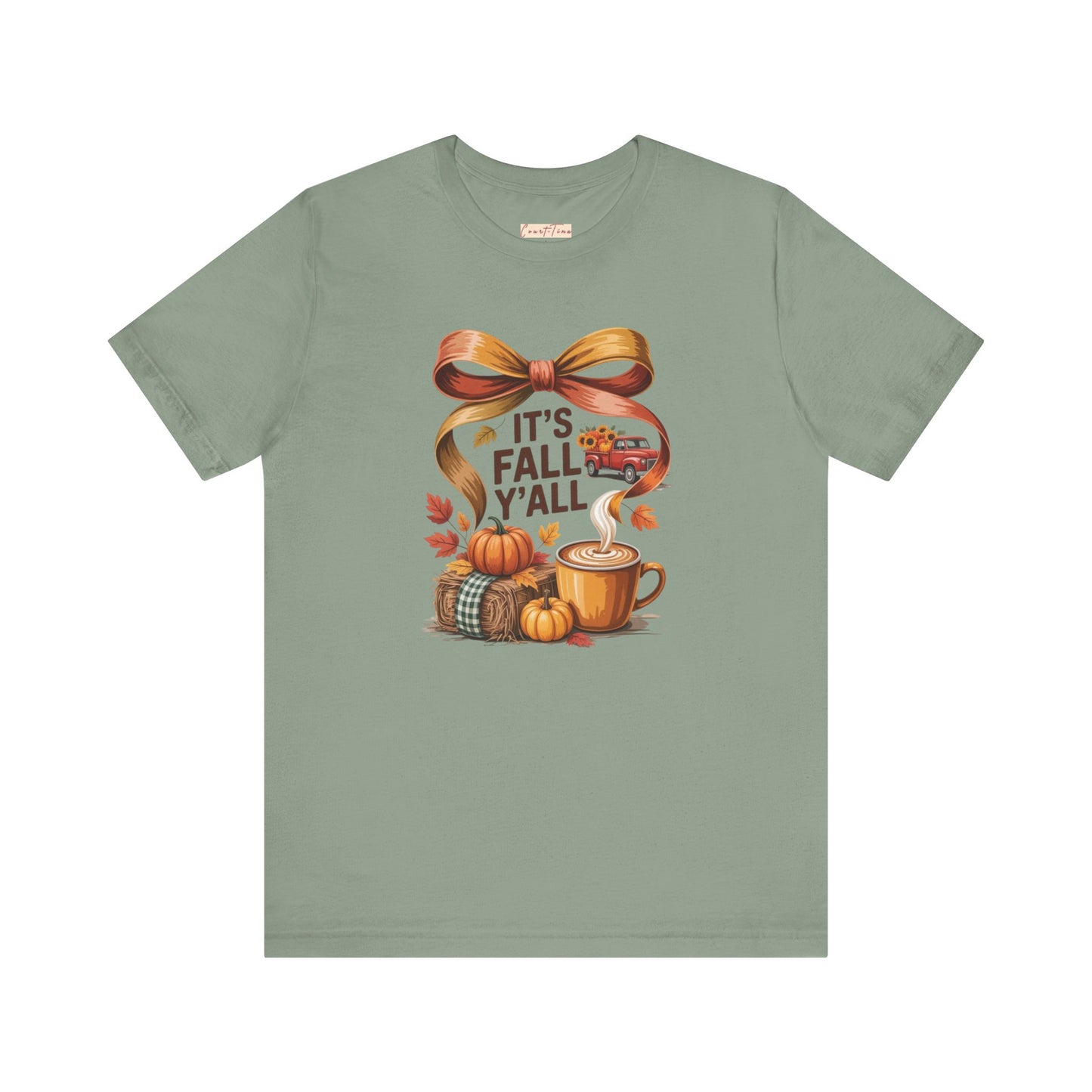 Its Fall Yall Ribbon Tee