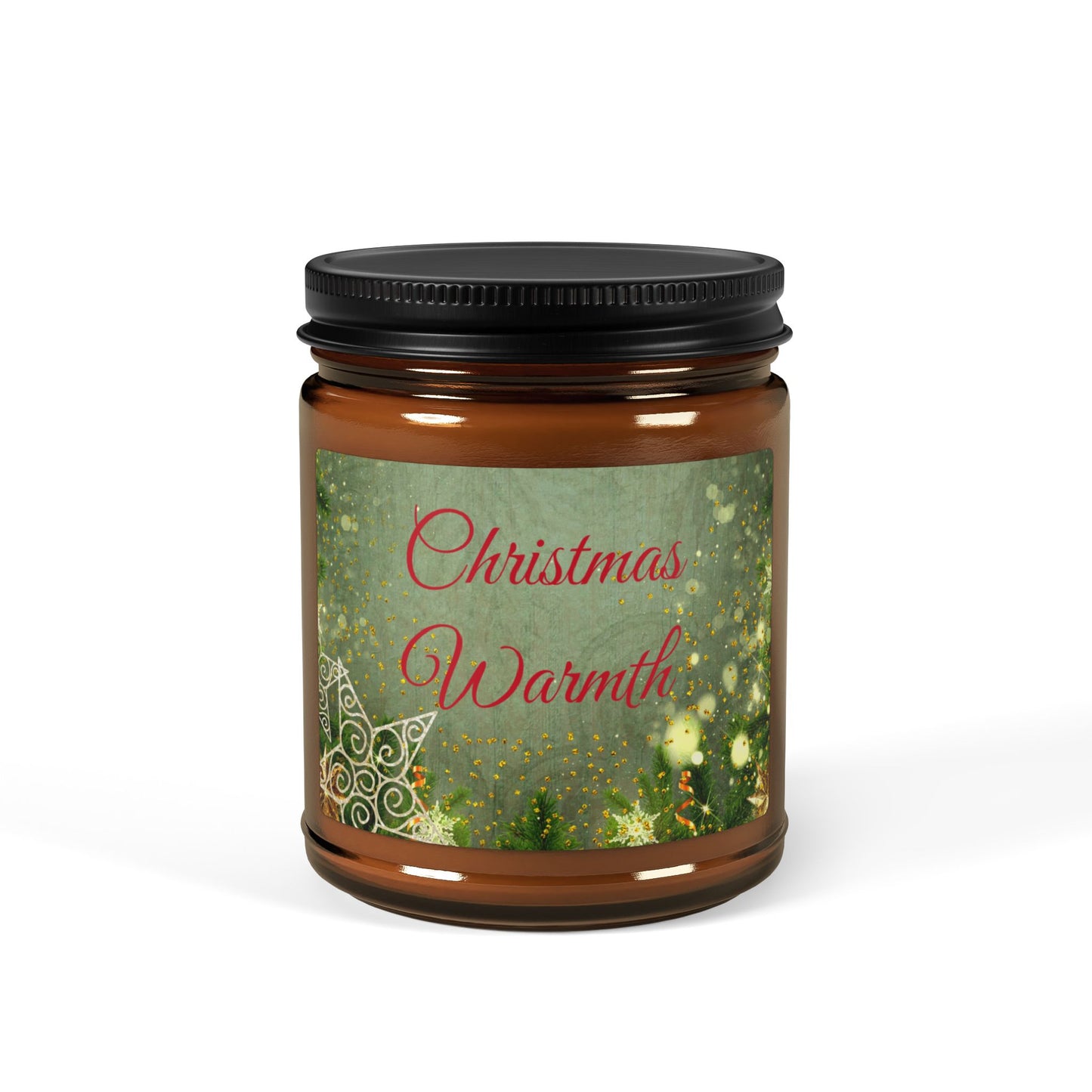 Christmas Candle - Christmas Warmth, Holiday Gift, Aromatherapy Candle, Eco-Friendly Home Decor, Cozy Atmosphere