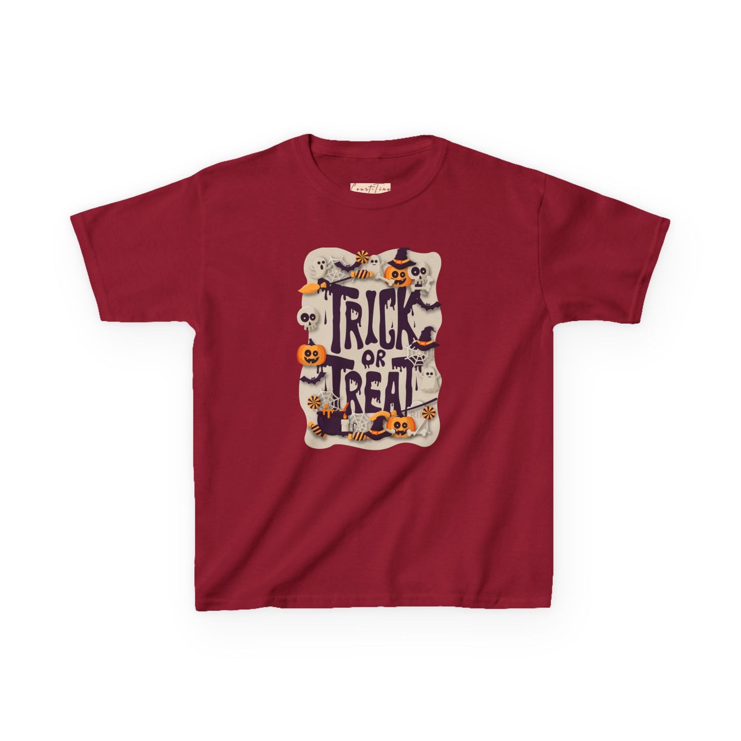Kids Halloween Tee, Trick or Treat Shirt, Fun Fall Apparel, Halloween Costume, Kids Graphic Tee, Spooky Season T-Shirt