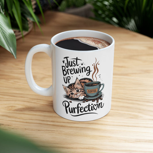 Cat Lover's Ceramic Mug