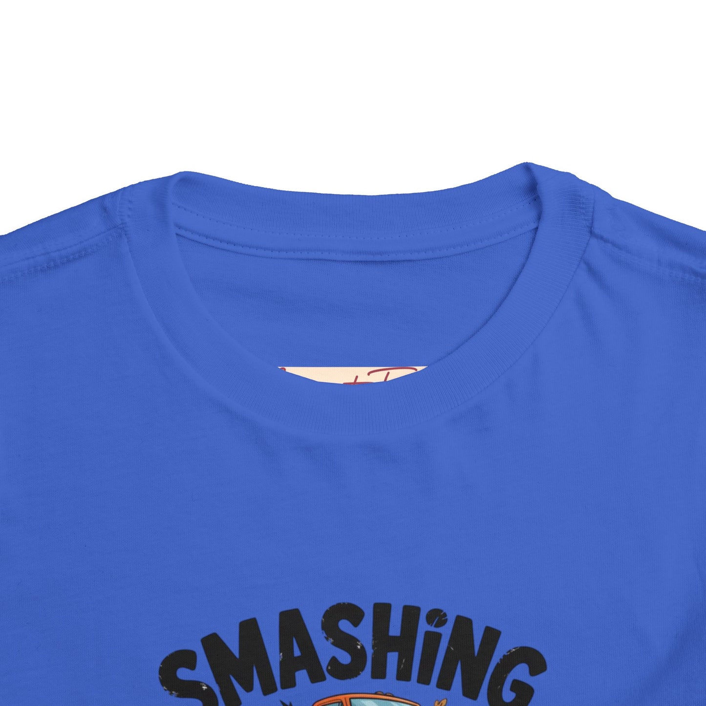 Toddler Smashing Pumpkins Tee - Adorable 'Smashing Pumpkins' Graphic, Perfect for Fall, Halloween, Kids' Costume, Pumpkin Patch