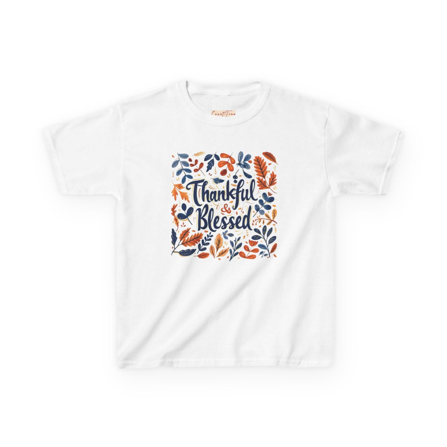 Thankful & Blessed Kids Tee