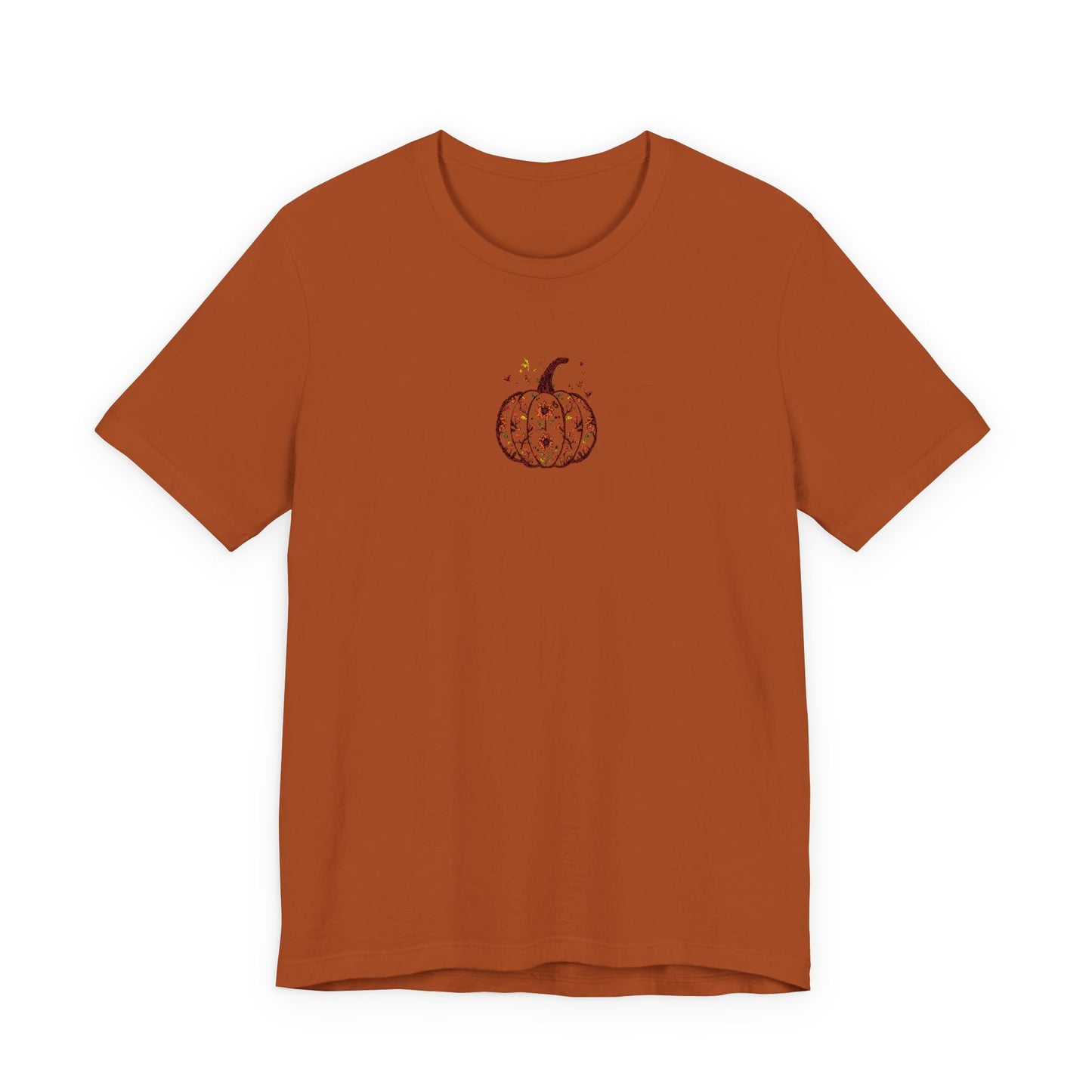 Pumpkin Embroidered Tee